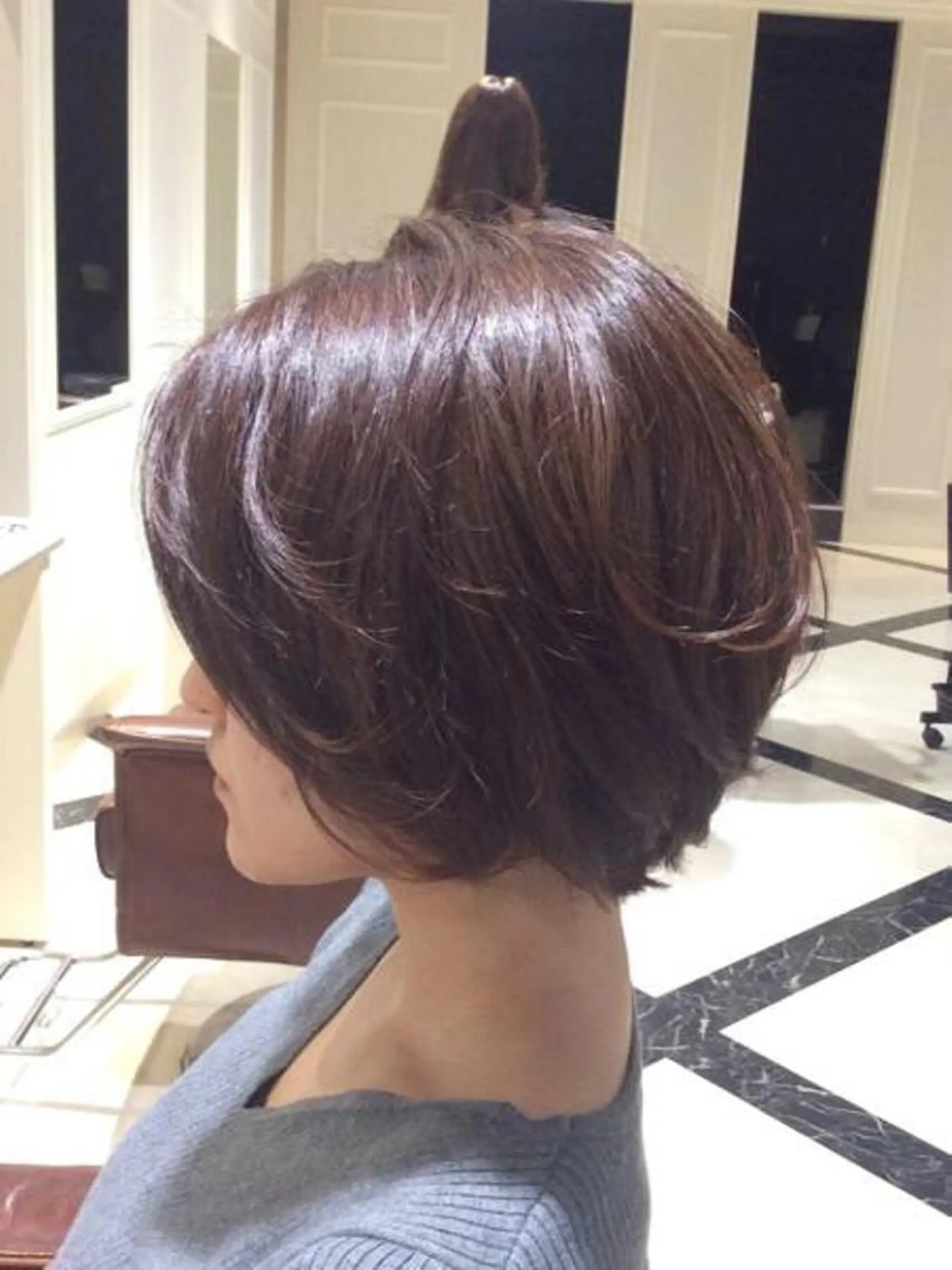 ショート カラー ヘアアレンジ ショートボブ ボブ ショートヘア na3moe【ナナナモエ】所属・髪質改善✨カラー特化 サロン🎨平尾晃一のヘアスタイル