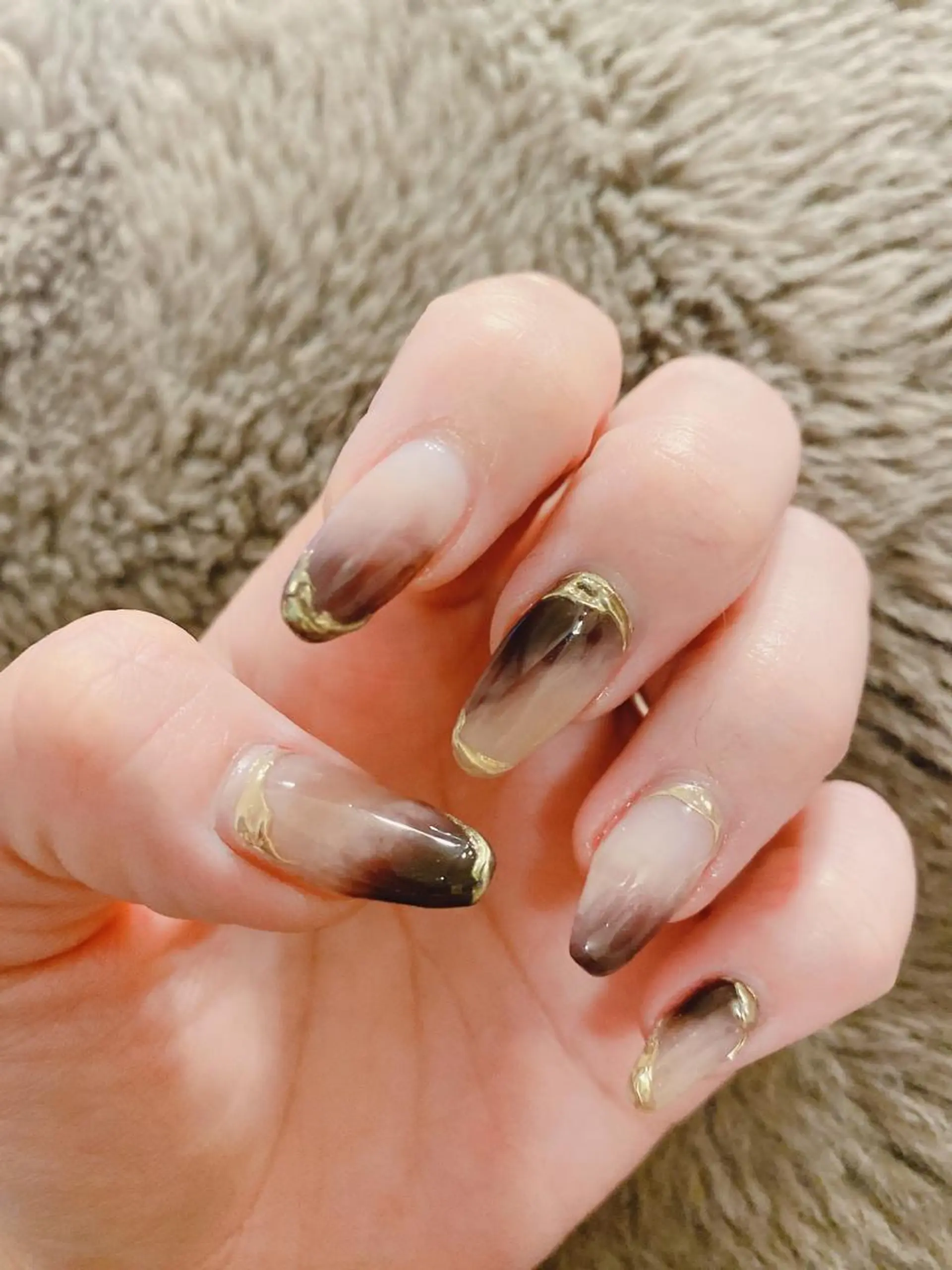 ロング shandy nailのネイルデザイン