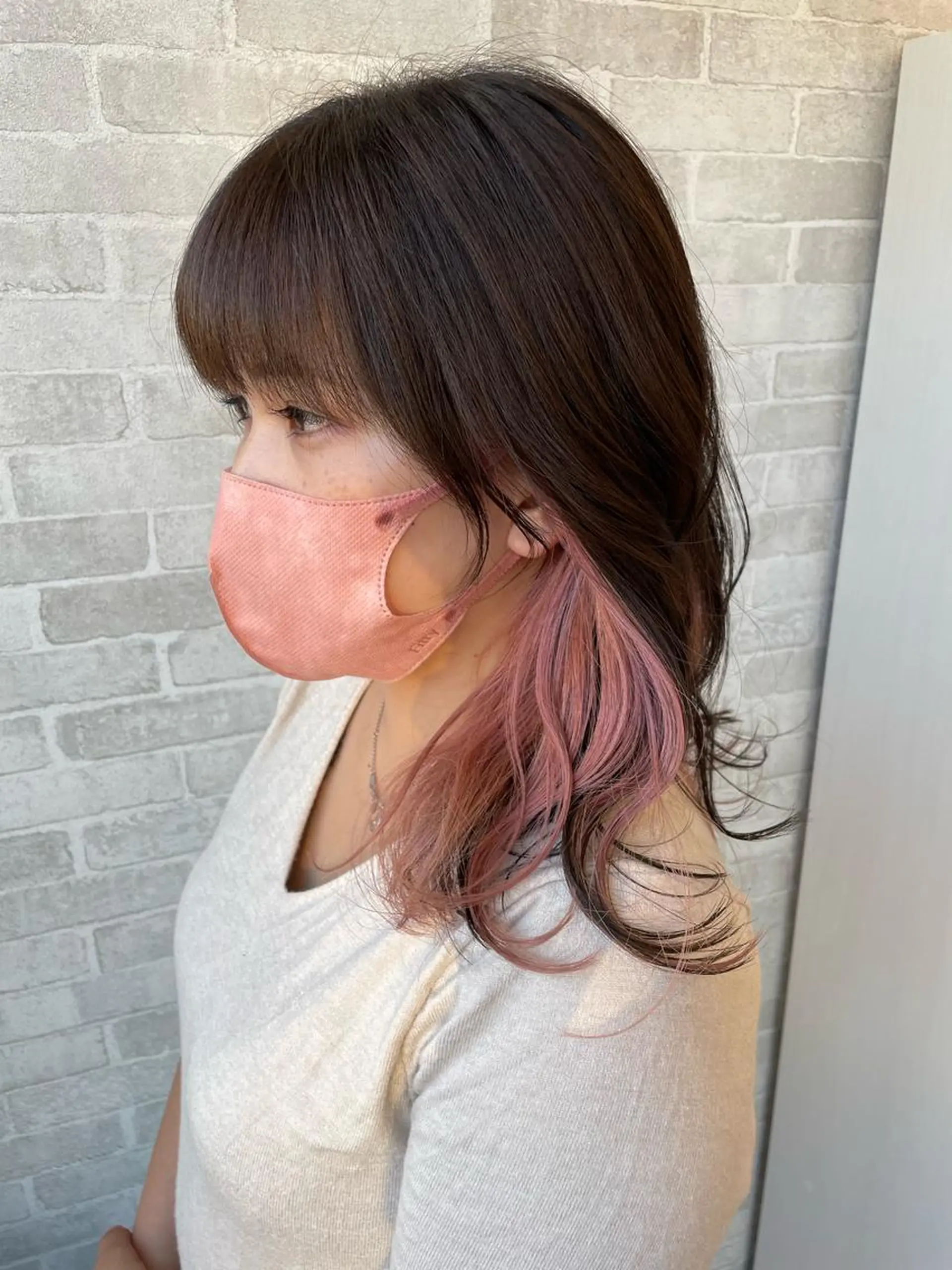 セミロング カラー Well's TAIGAのヘアスタイル