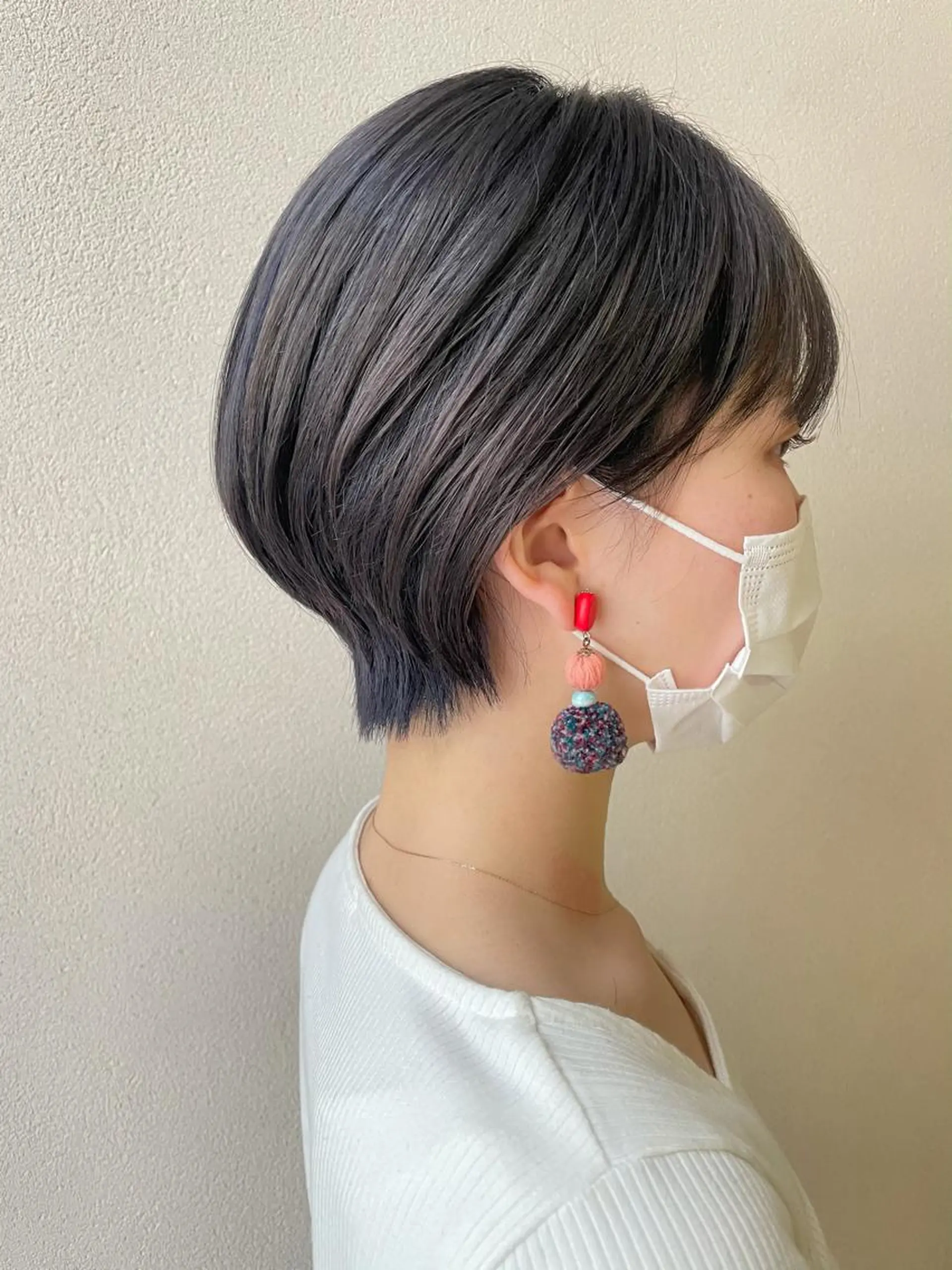 ショート くびれヘア ショートヘア 沢田 瞳のヘアスタイル