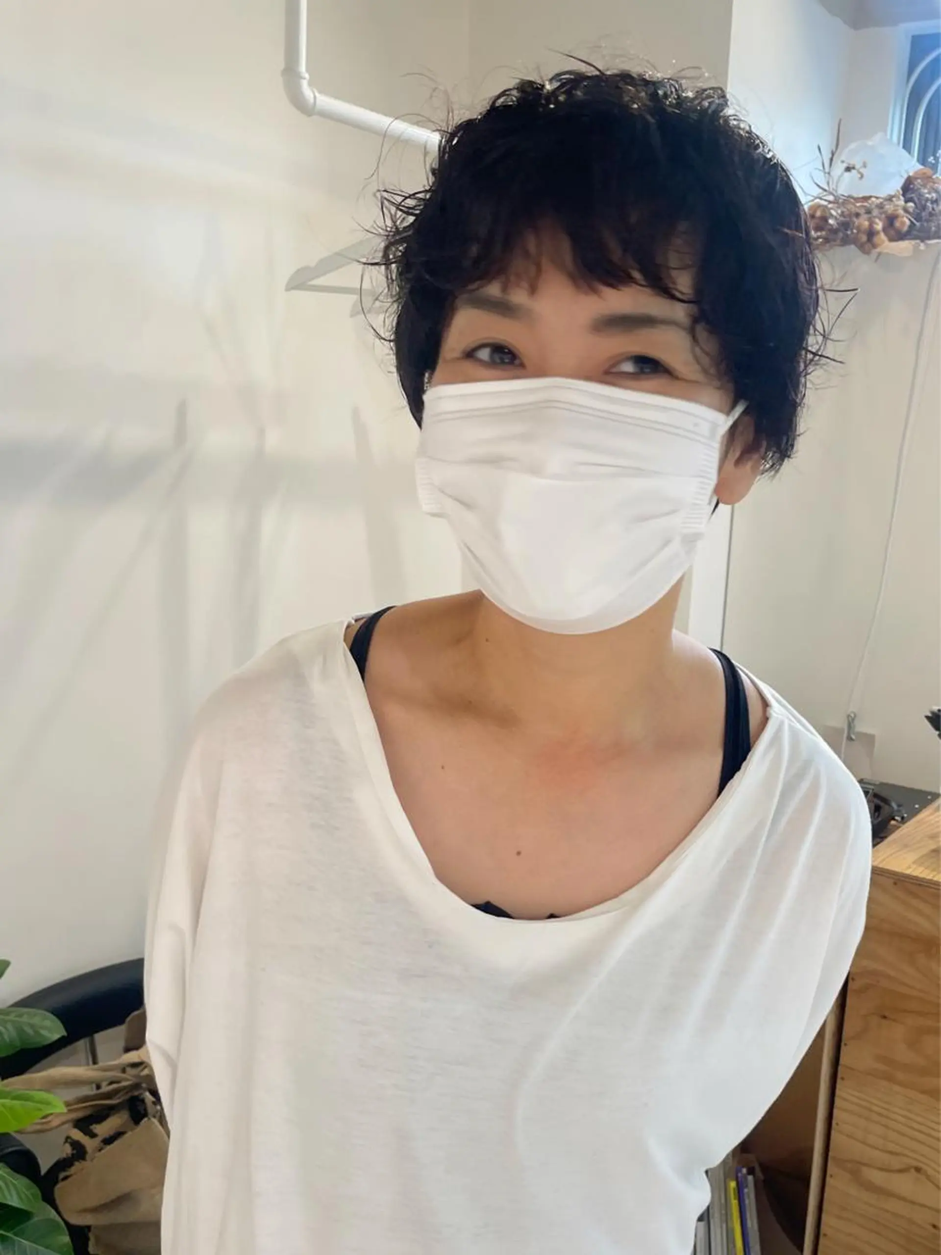 ショート ショートヘア カット パーマ トリートメント fit/ madokaのヘアスタイル