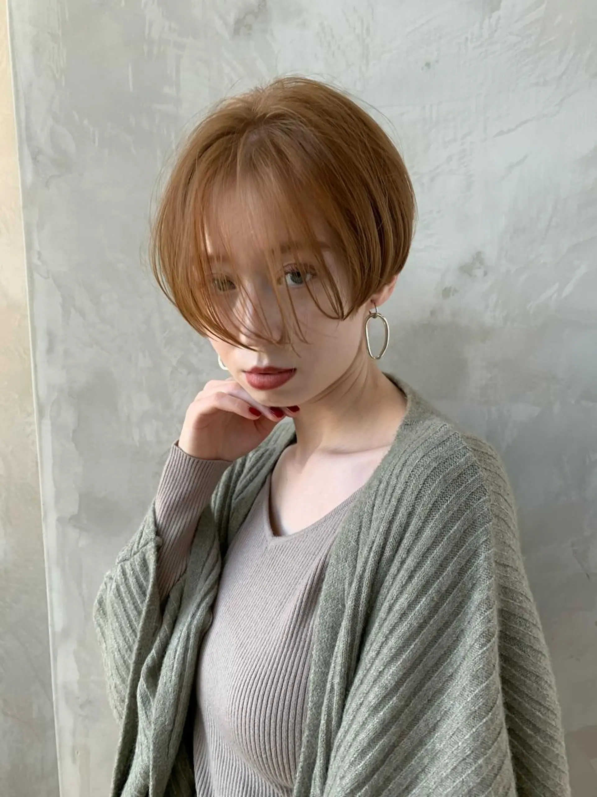 ショート カラー カット ヘアカラー トリートメント 🉐レイヤー/塩見 弘樹🉐渋谷のヘアスタイル