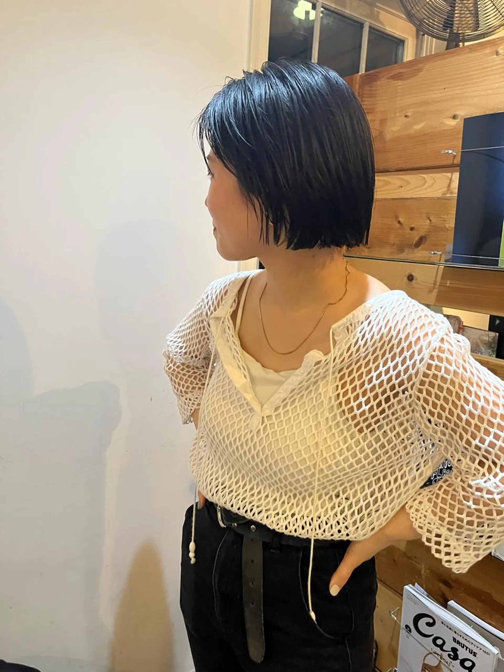 ショート カラー eri kinjoのヘアスタイル