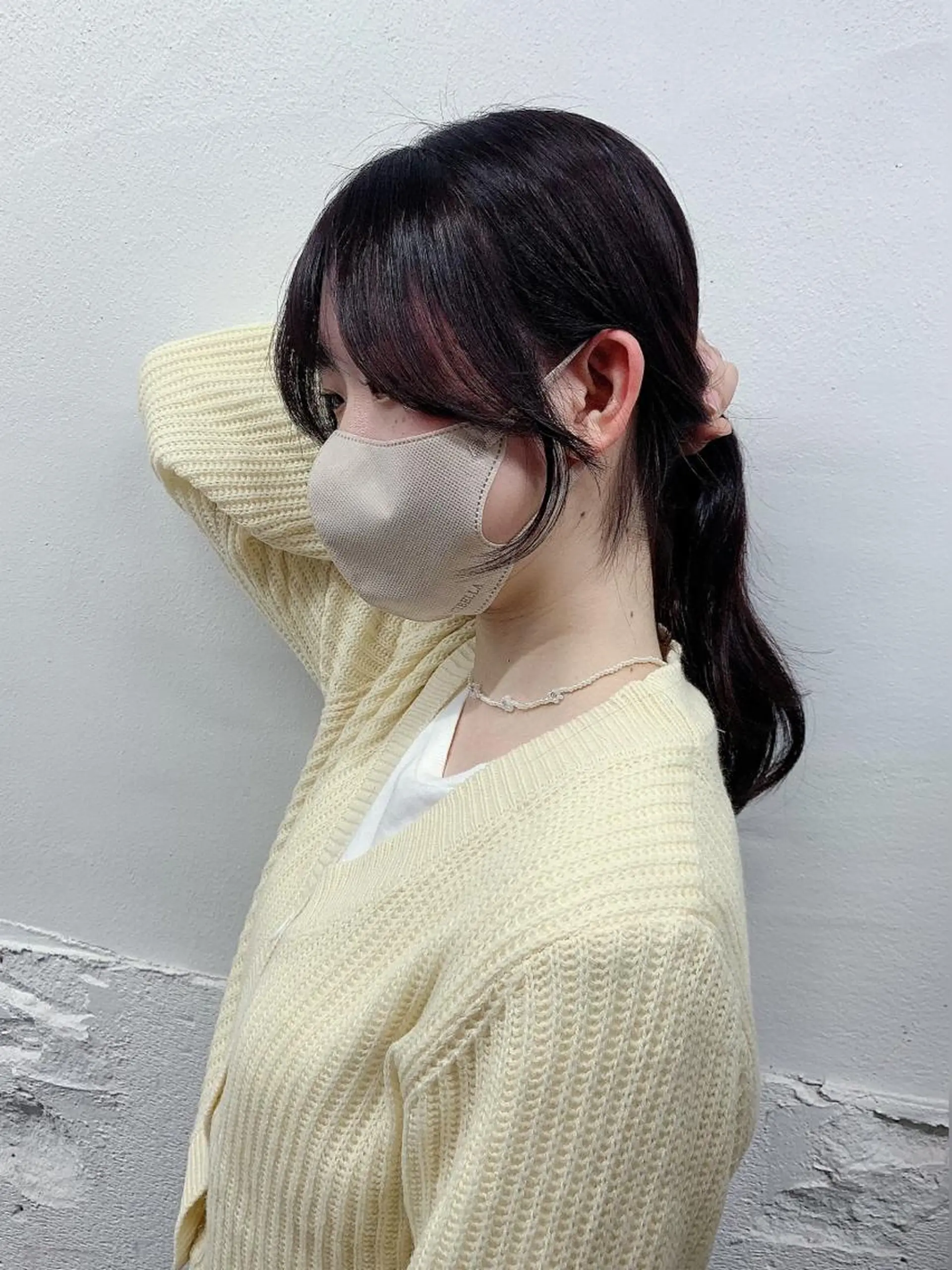 ミディアム カラー 韓国風ヘア 盛れる顔周りカット ♥️韓国ヘア"ちぇるのヘアスタイル