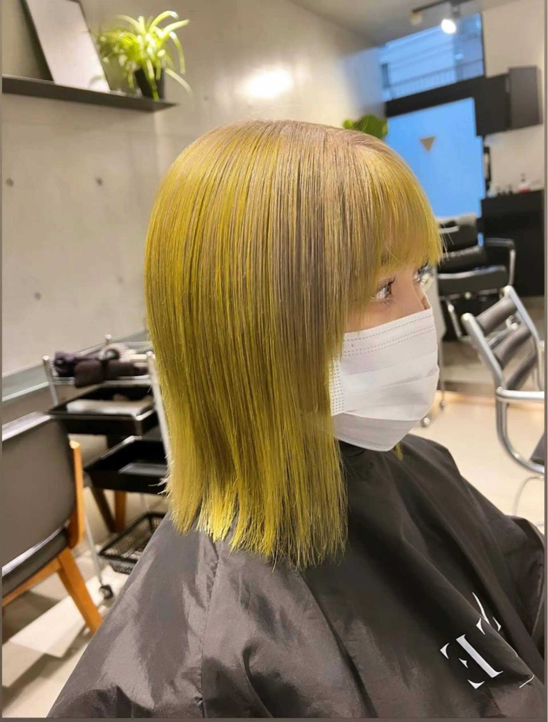ミディアム カラー カット ヘアカラー トリートメント 赤みゼロ/透明感 カラー🌿KANTAのヘアスタイル