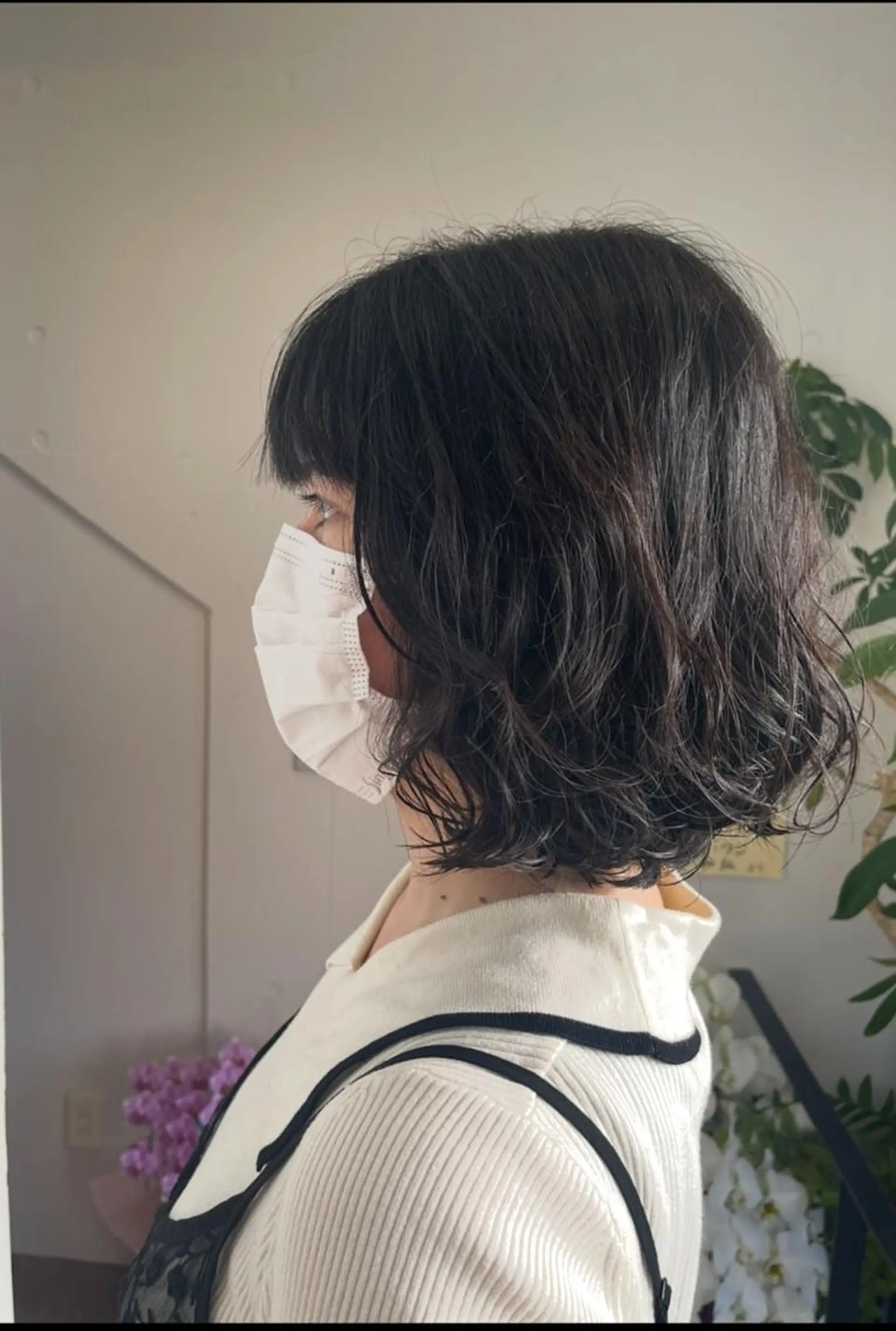 パーマ デジタルパーマ パーマ トリートメント 三浦 仁美のヘアスタイル