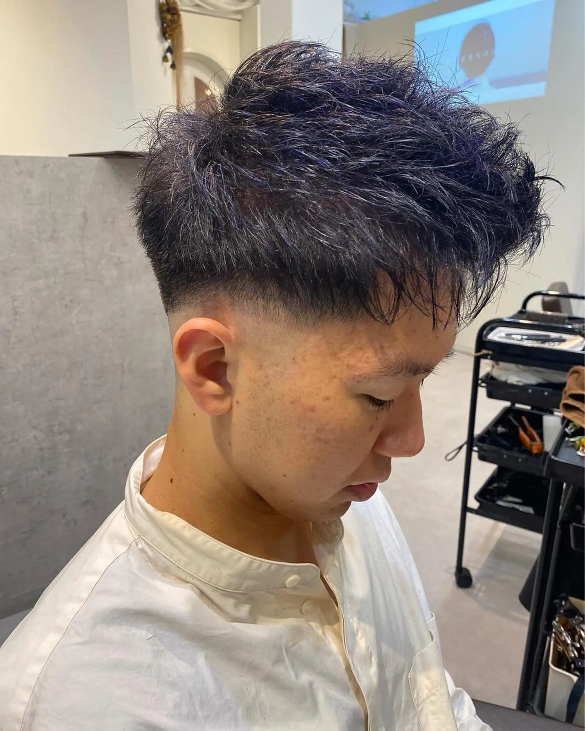 ショート メンズ カット ヘアカラー トリートメント 似合う髪型が 分からない方へのヘアスタイル