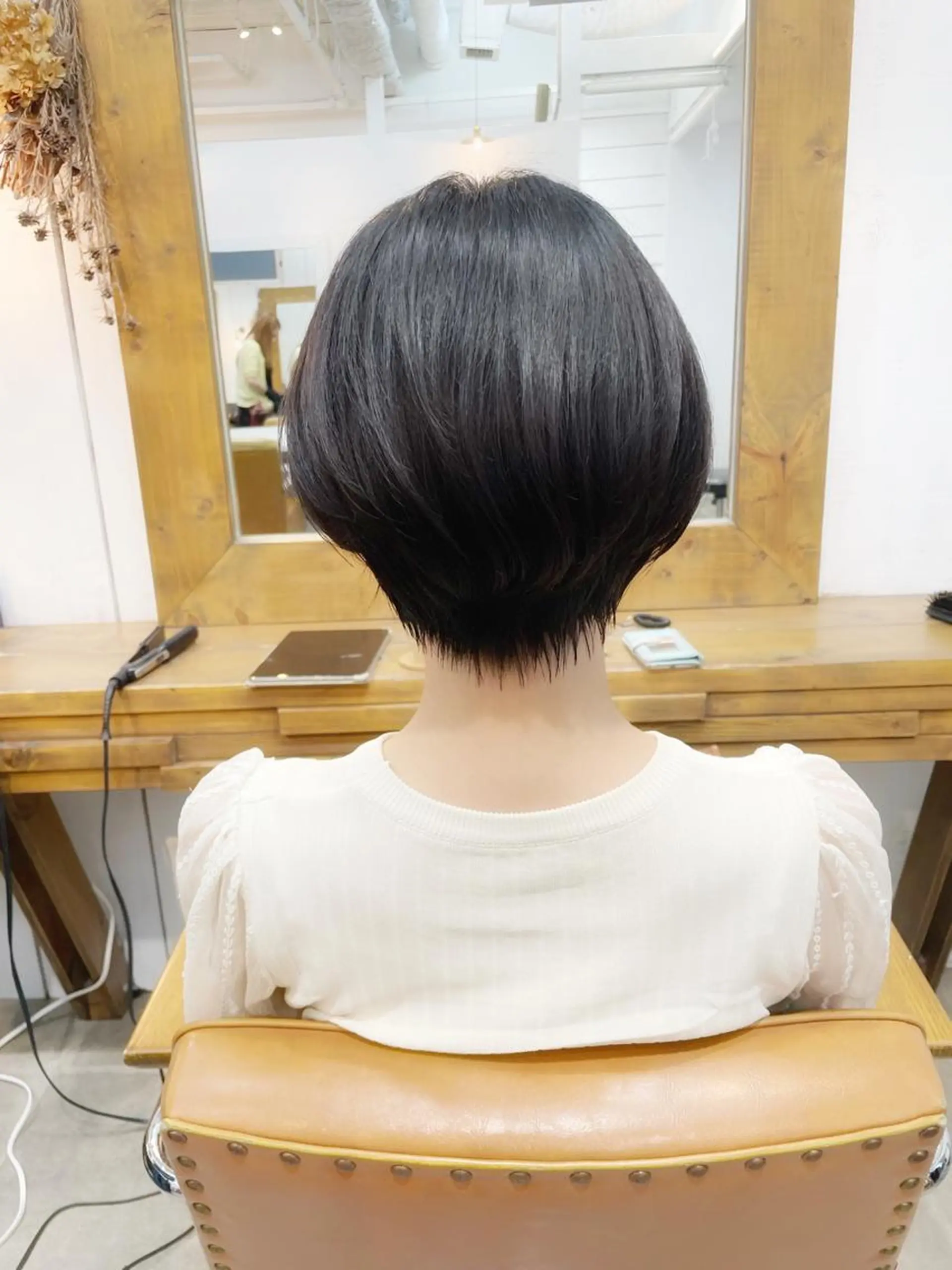 ショート ショートボブ ハンサムショート ボブ くせ毛 ショートヘア 👑銀座ショート/ 絶壁補正/金子涼👑のヘアスタイル