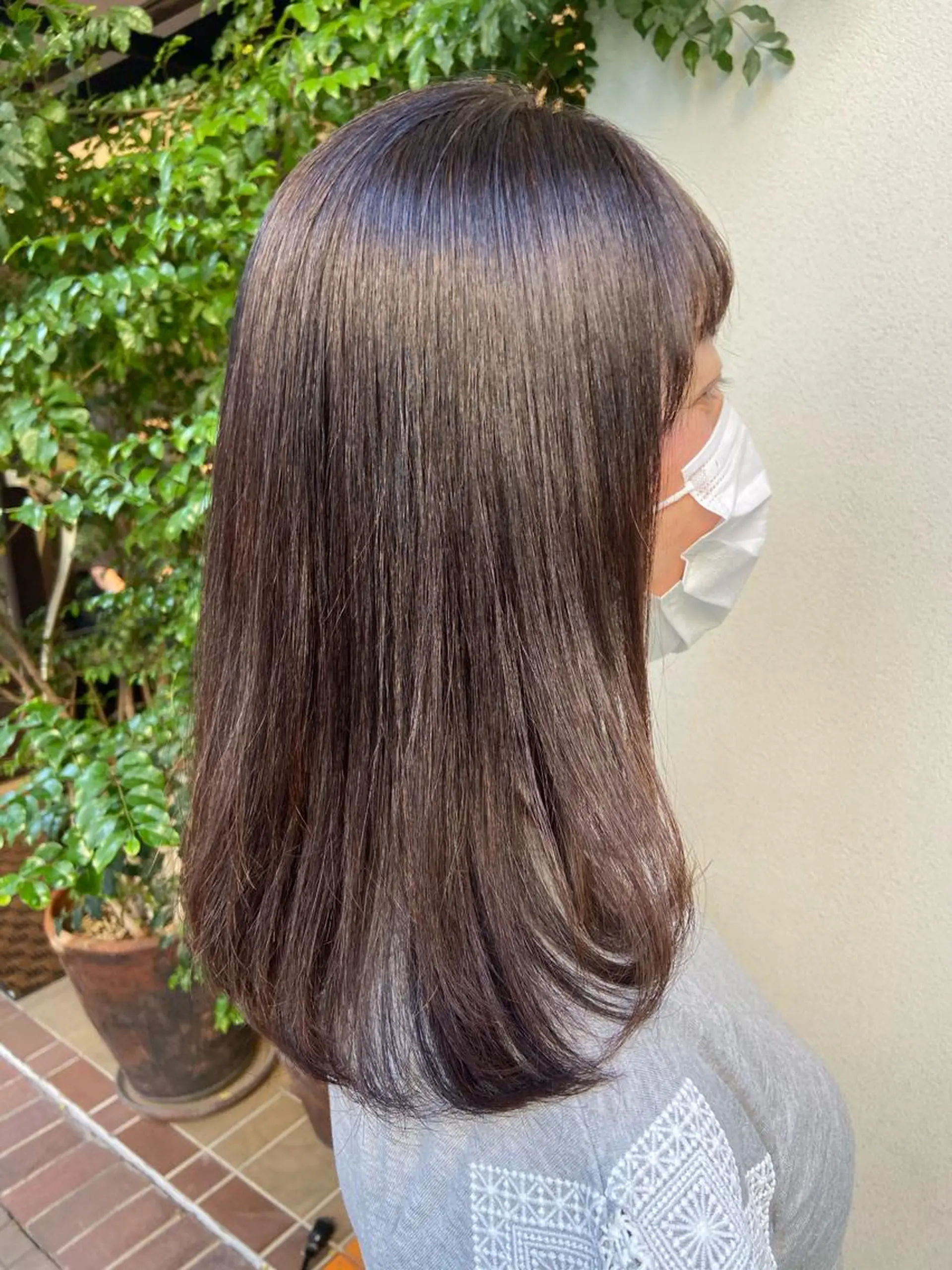 パーマ 永野 早紀のヘアスタイル