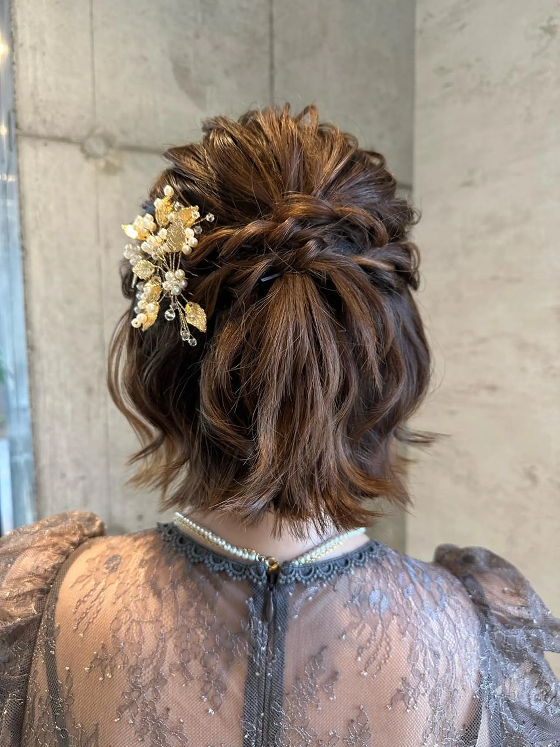 ショート ヘアアレンジ 女性に人気♪ はやしほのかのヘアスタイル