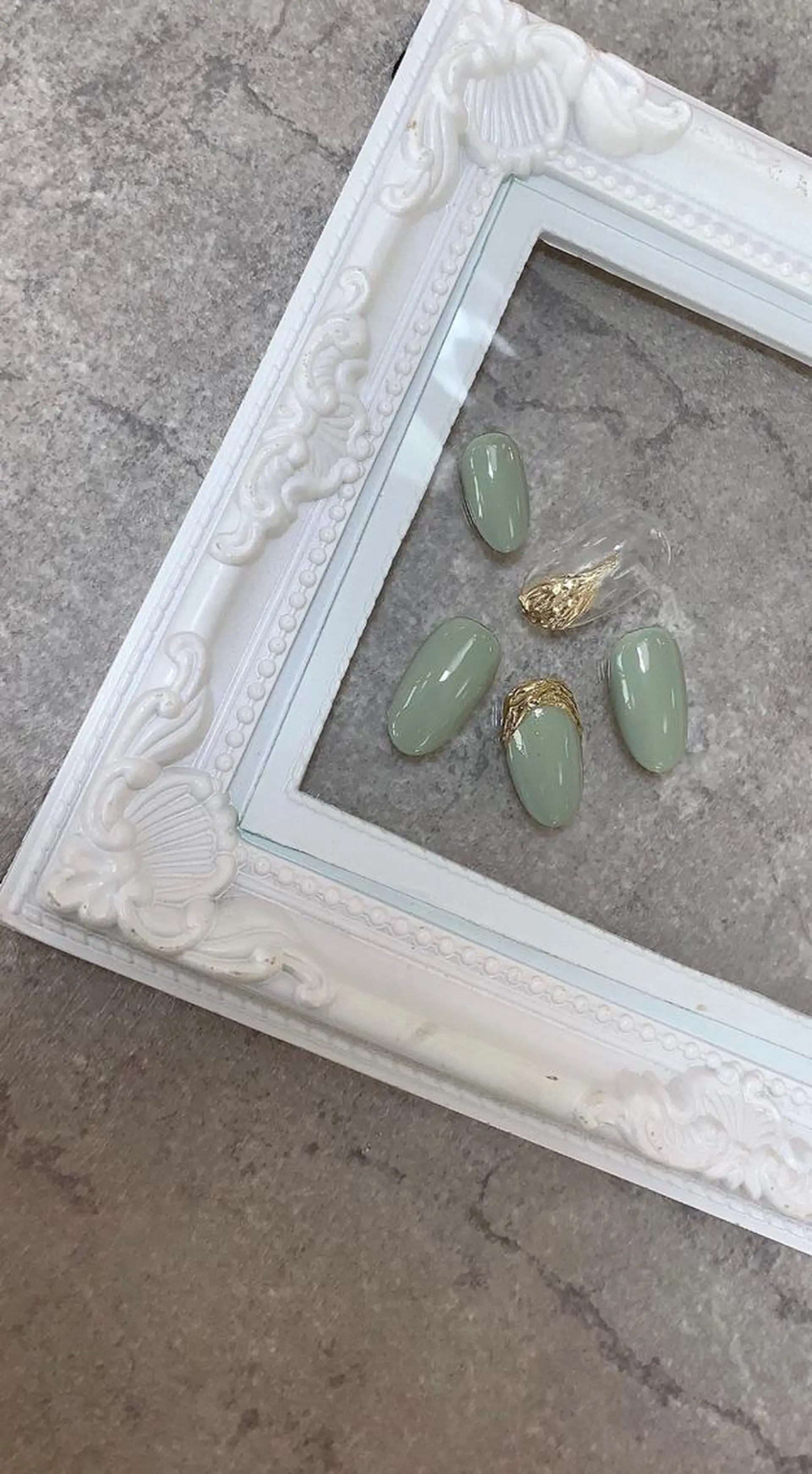 ネイル ミラーネイル 春ネイル ハンドネイル FASTNAIL PLUS 新宿店のネイルデザイン