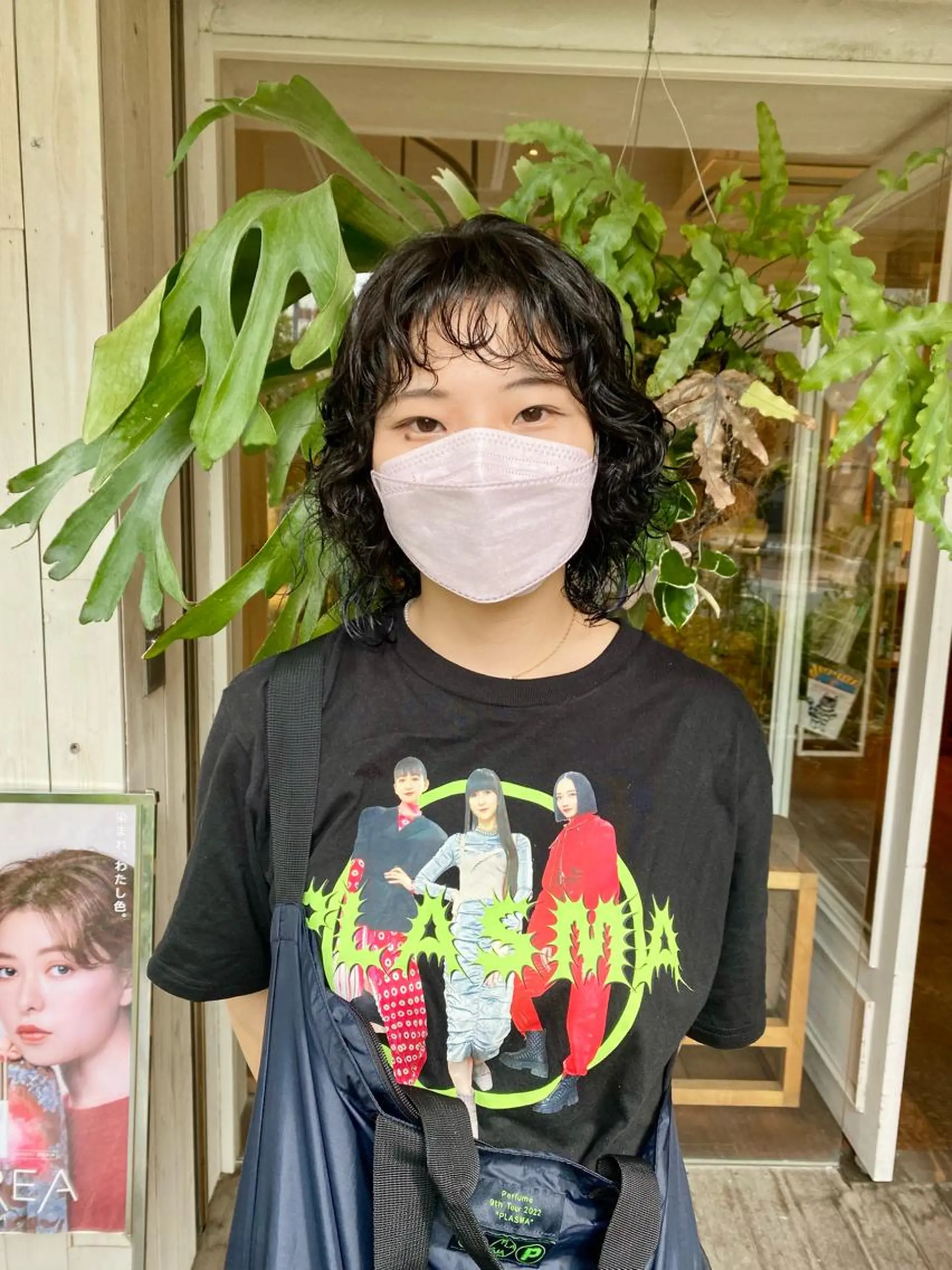 ミディアム パーマ カット パーマ トリートメント BELLA阿部野 TOMOMIのヘアスタイル