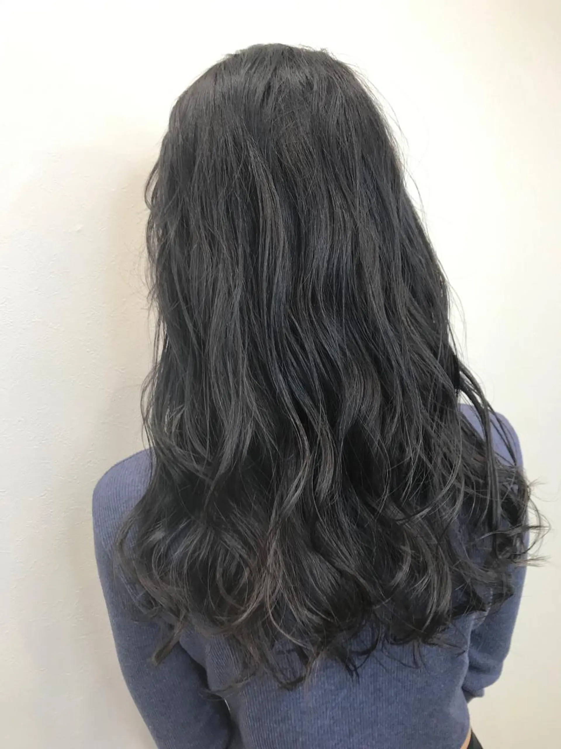 ロング カラー カット ヘアカラー トリートメント 酸性ストレート/ブリ ーチなし/中村 匠のヘアスタイル