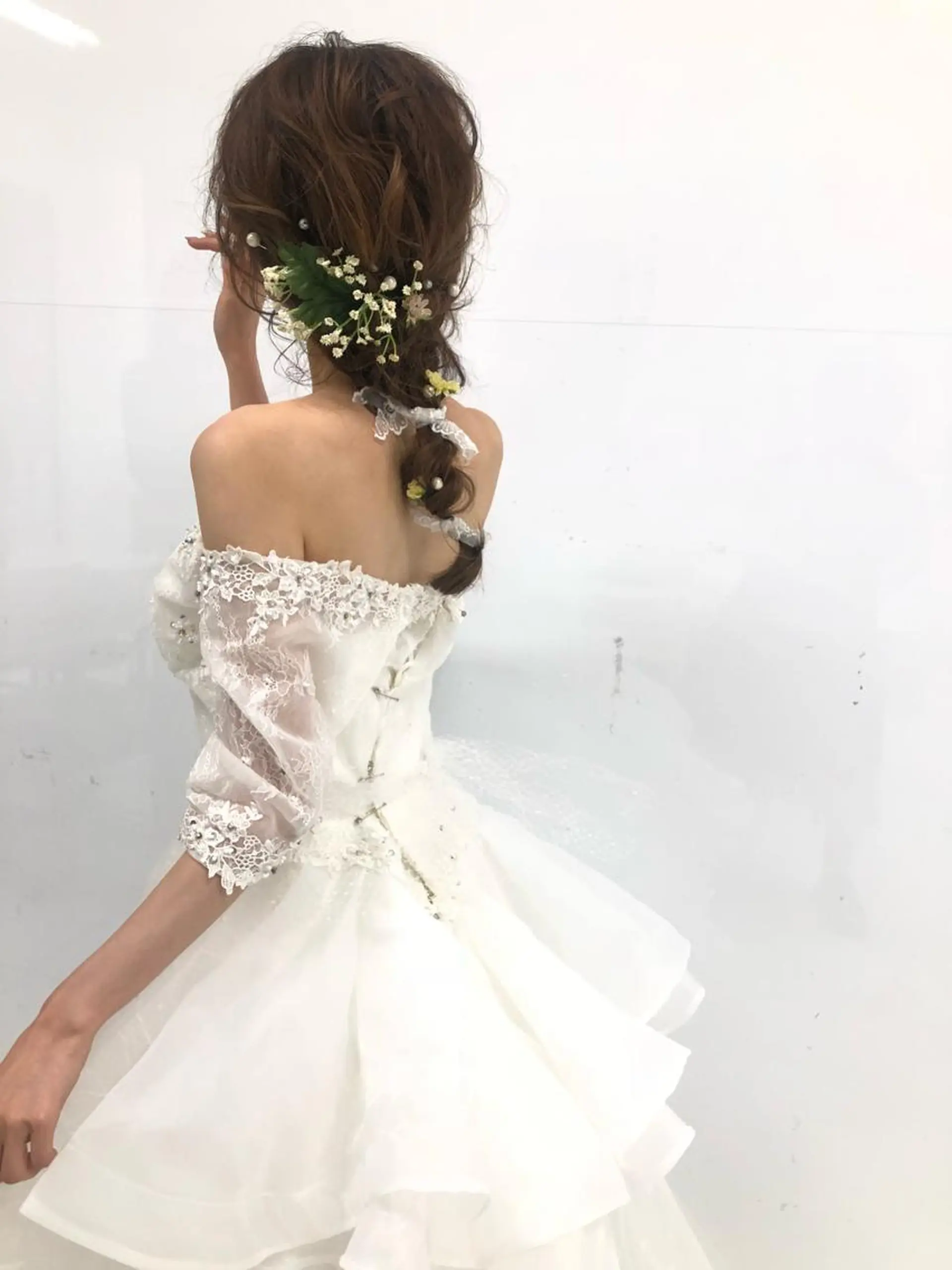 ロング ヘアアレンジ 女性に人気♪ はやしほのかのヘアスタイル