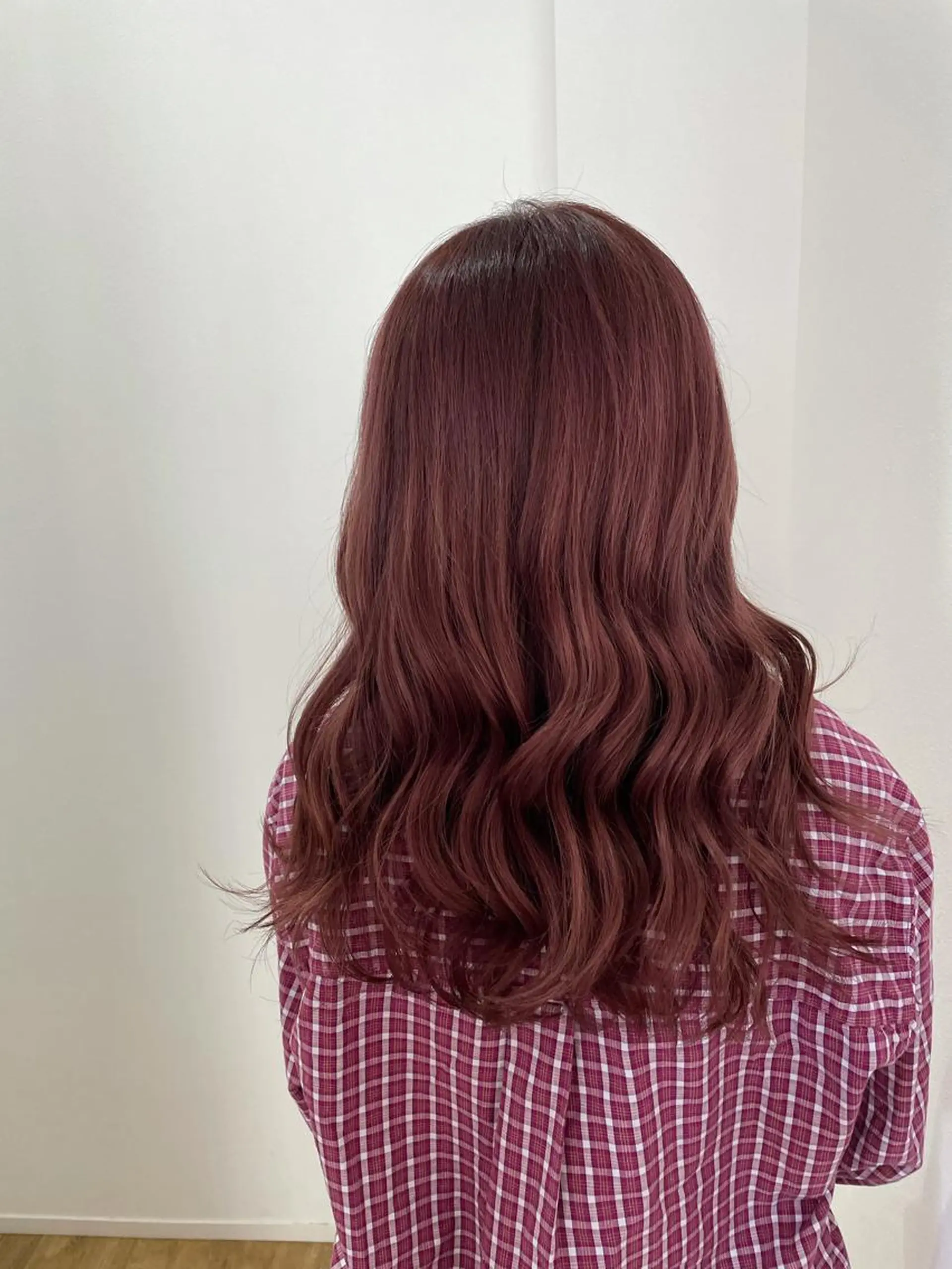 セミロング ヘアカラー トリートメント 山本 愛永のヘアスタイル