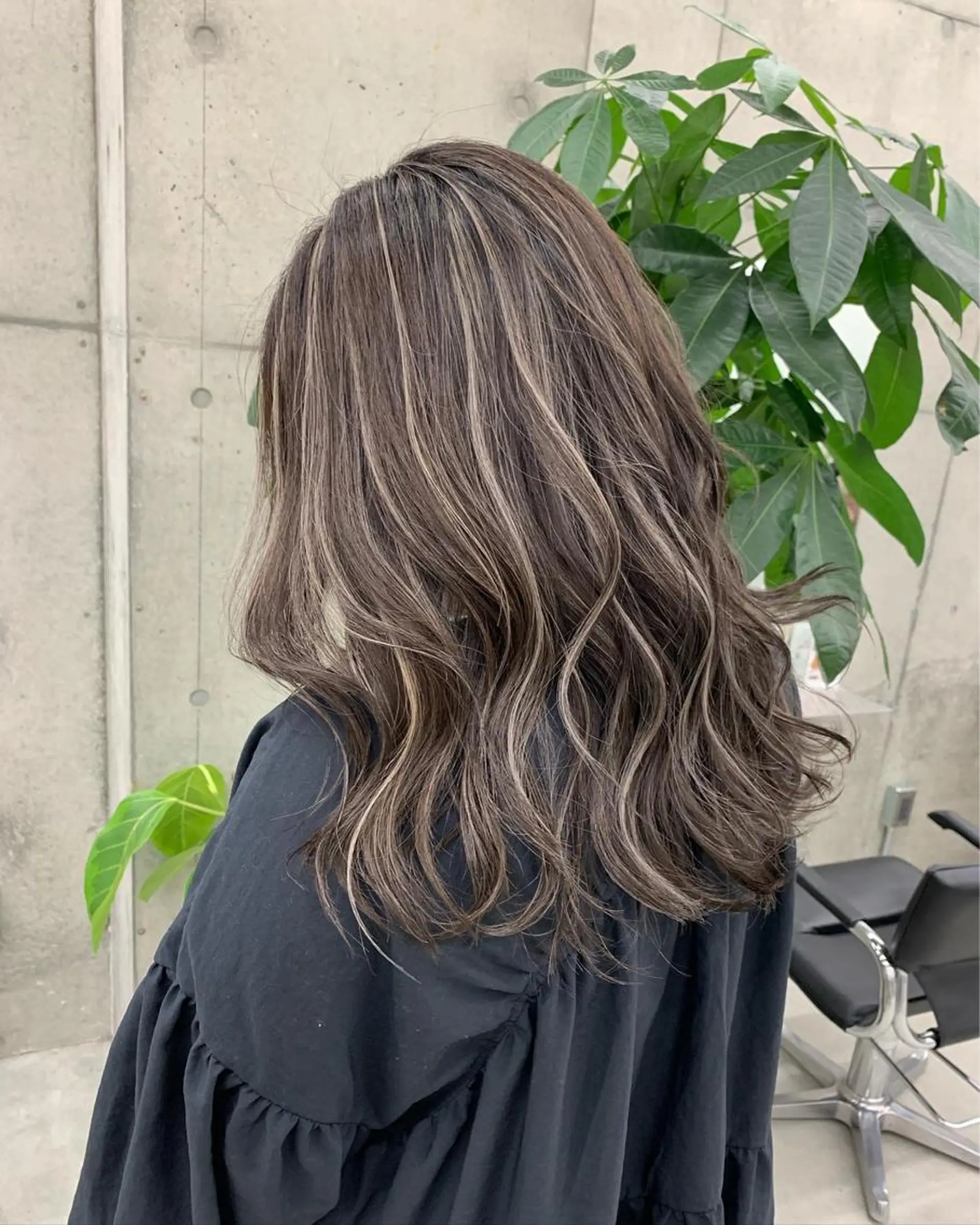 セミロング 中川 来紀のヘアスタイル