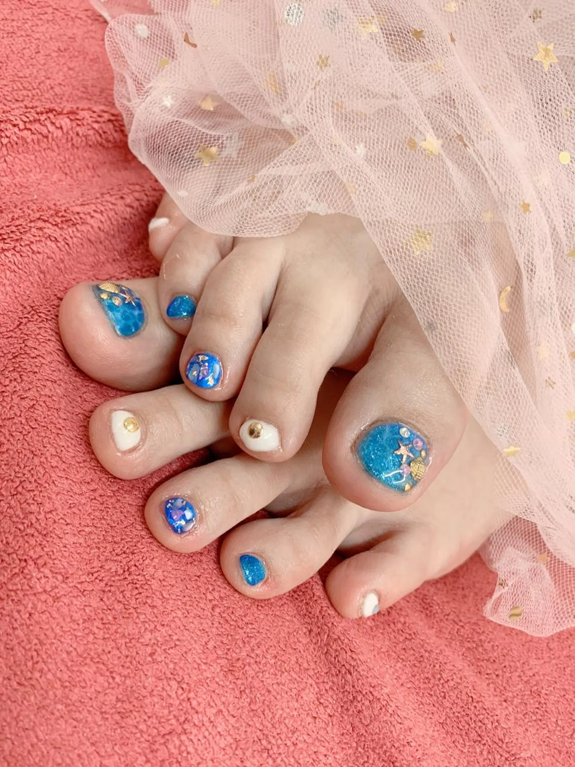 ネイル フットネイル Sachi Nail上野のネイルデザイン