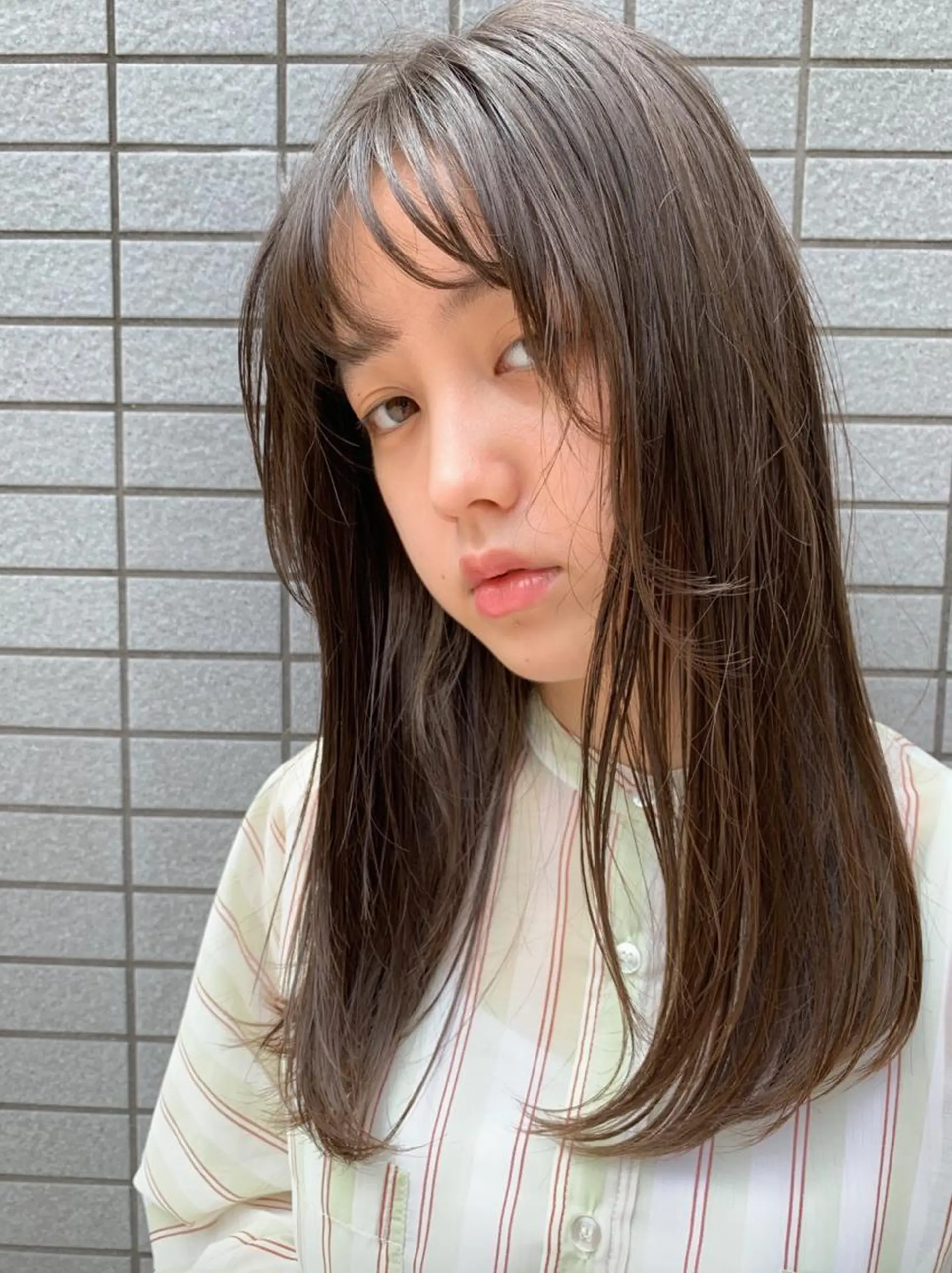 ロング カラー イルミナカラー KANA/ボブ/ インナーカラー/艶髪のヘアスタイル