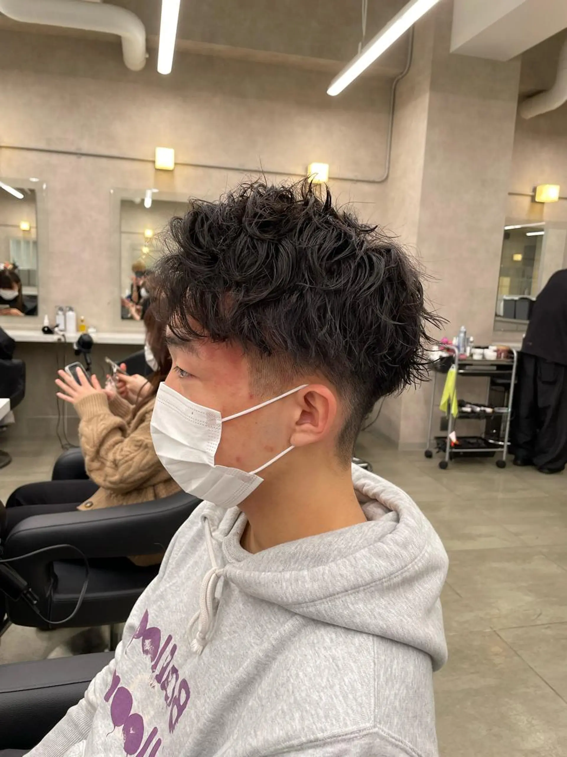 ショート カラー パーマ ヘアアレンジ メンズ 🔷横浜/メンズ TAKUMI🔷のヘアスタイル