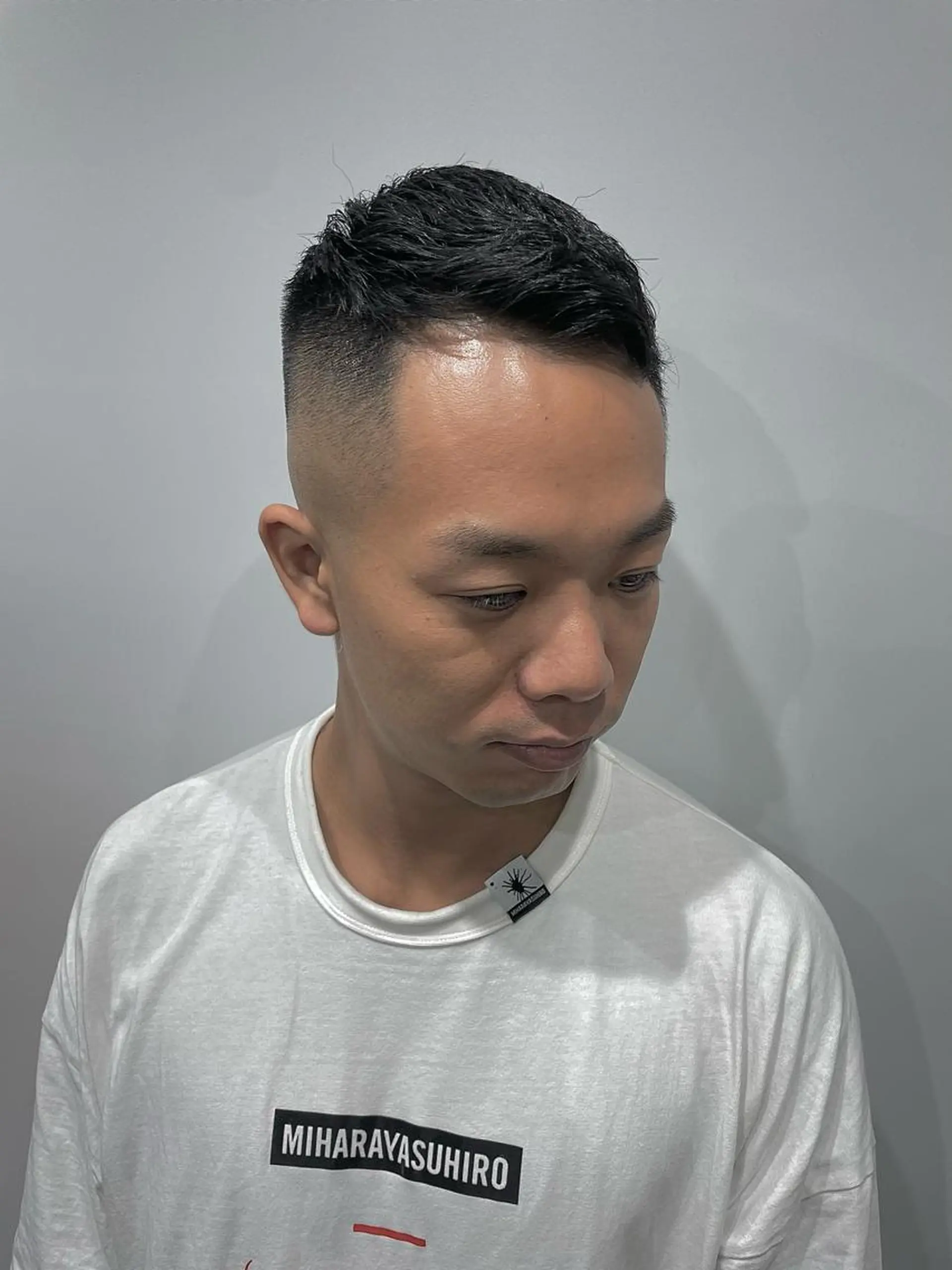 ショート メンズ フェードカット スキンフェード カット 💈メンズパーマ💈 ナカザワ リョウのヘアスタイル
