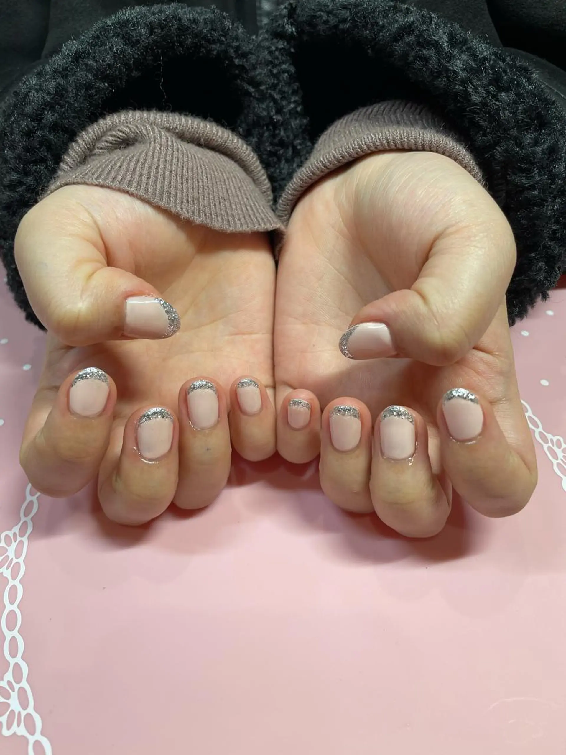 ショート ネイル フレンチネイル ハンドネイル 《LB》ラブリエ Nail&eyeのマツエク・マツパデザイン
