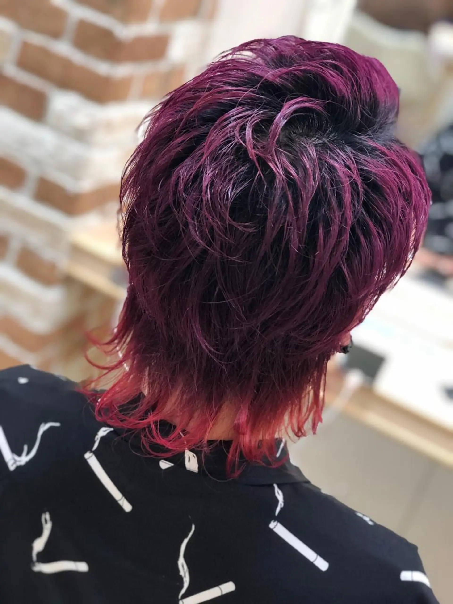 ショート メンズ ヘアカラー SHIRATORI MITSUKIのヘアスタイル