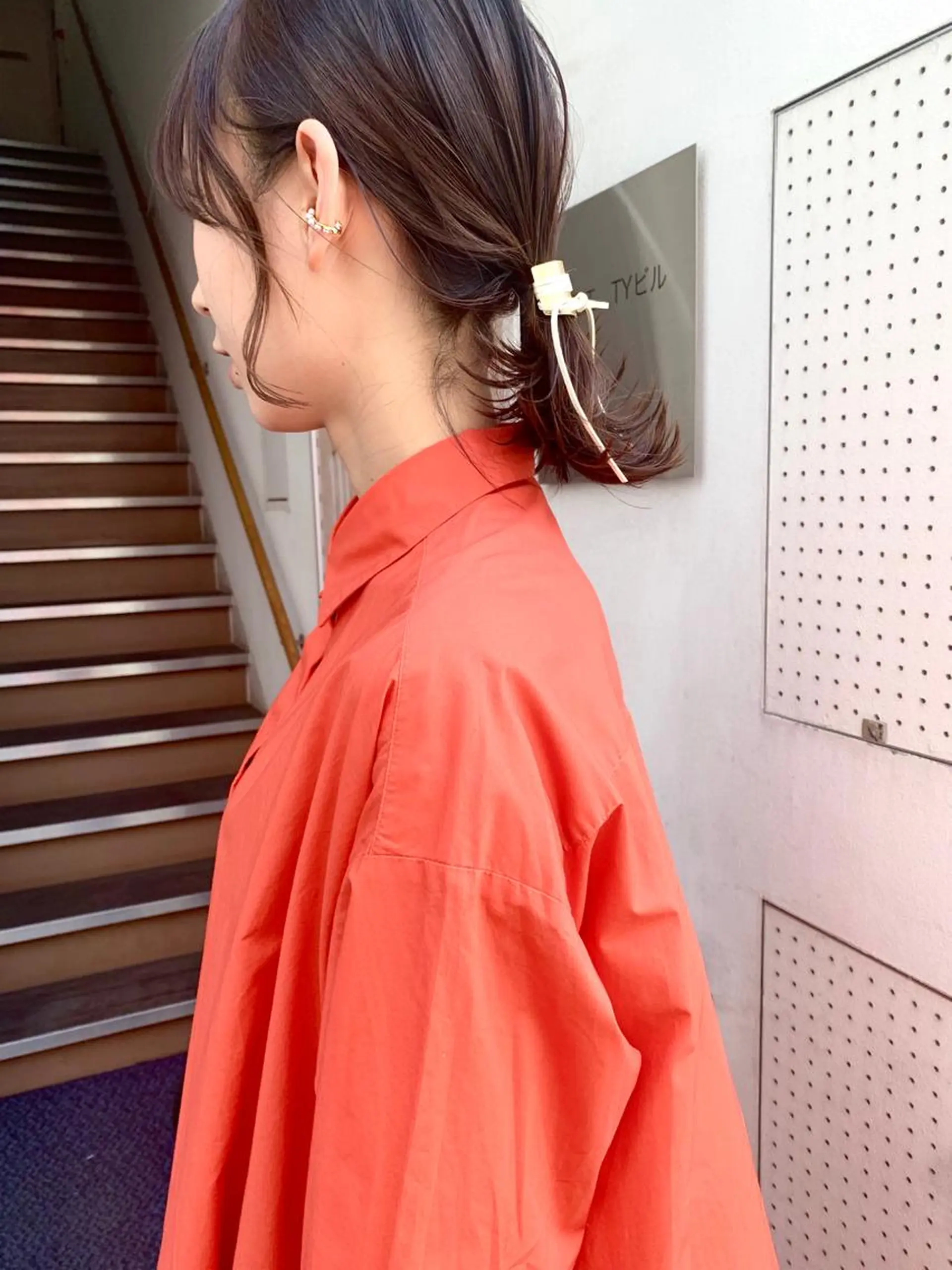 ミディアム ノモト ハルのヘアスタイル