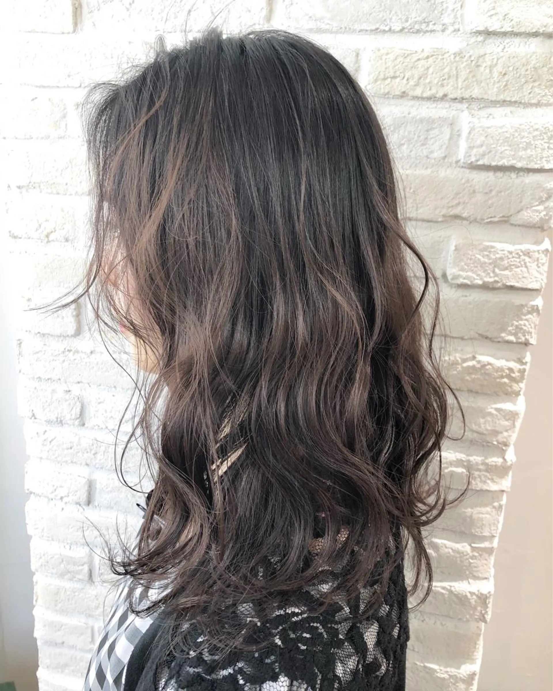 ミディアム カラー パーマ ヘアアレンジ 遠藤 拓馬のヘアスタイル
