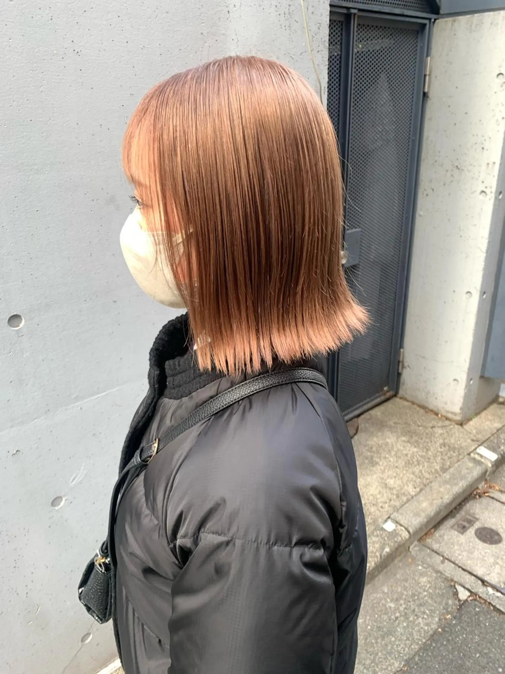 ミディアム カラー leben serikaのヘアスタイル