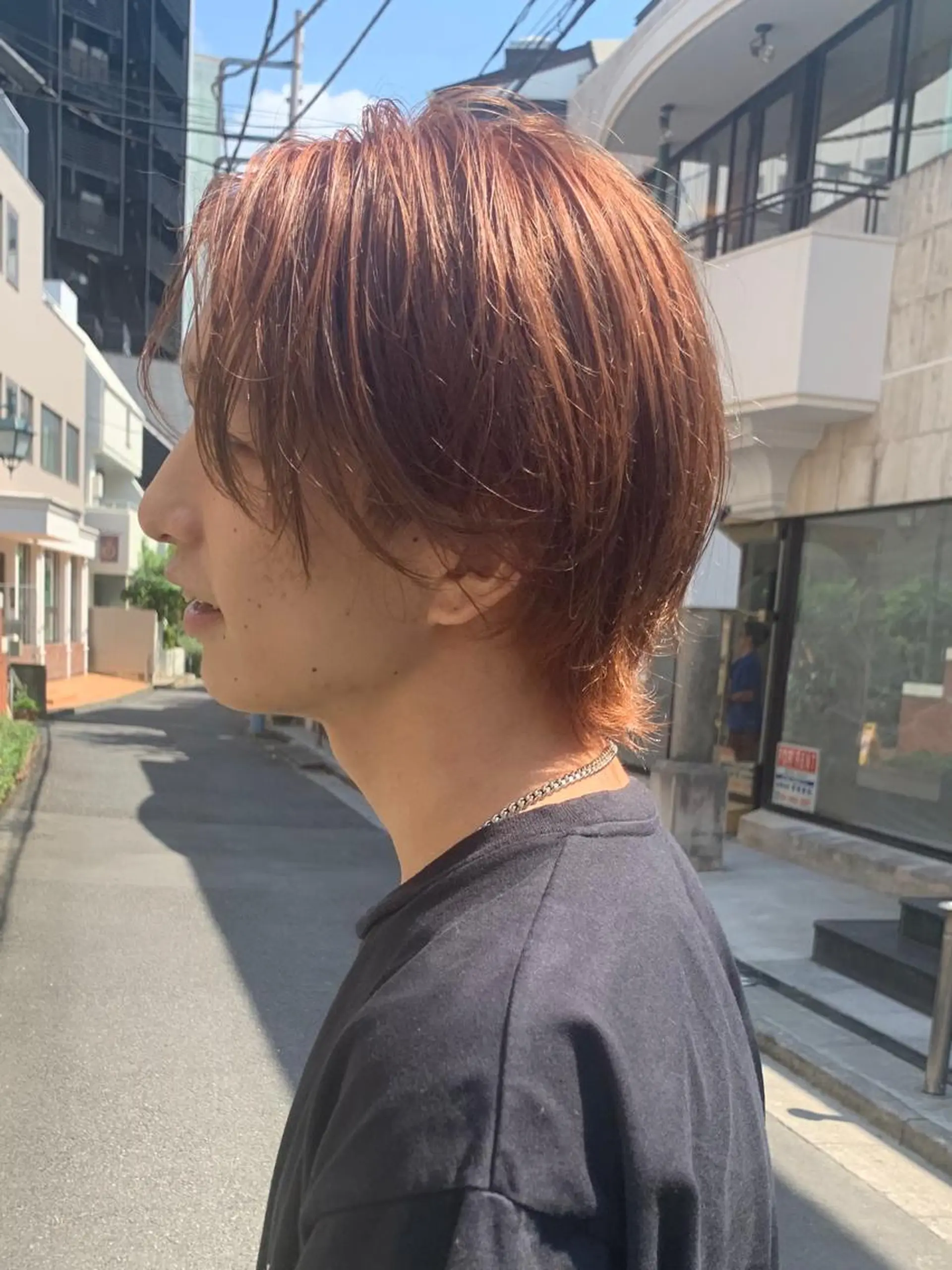 ショート カラー ヘアアレンジ カット ヘアカラー トリートメント ヘアセット SALOWIN原宿ash店所属・憧れの艶ハイトーンへ 🌙サイダサキのヘアスタイル