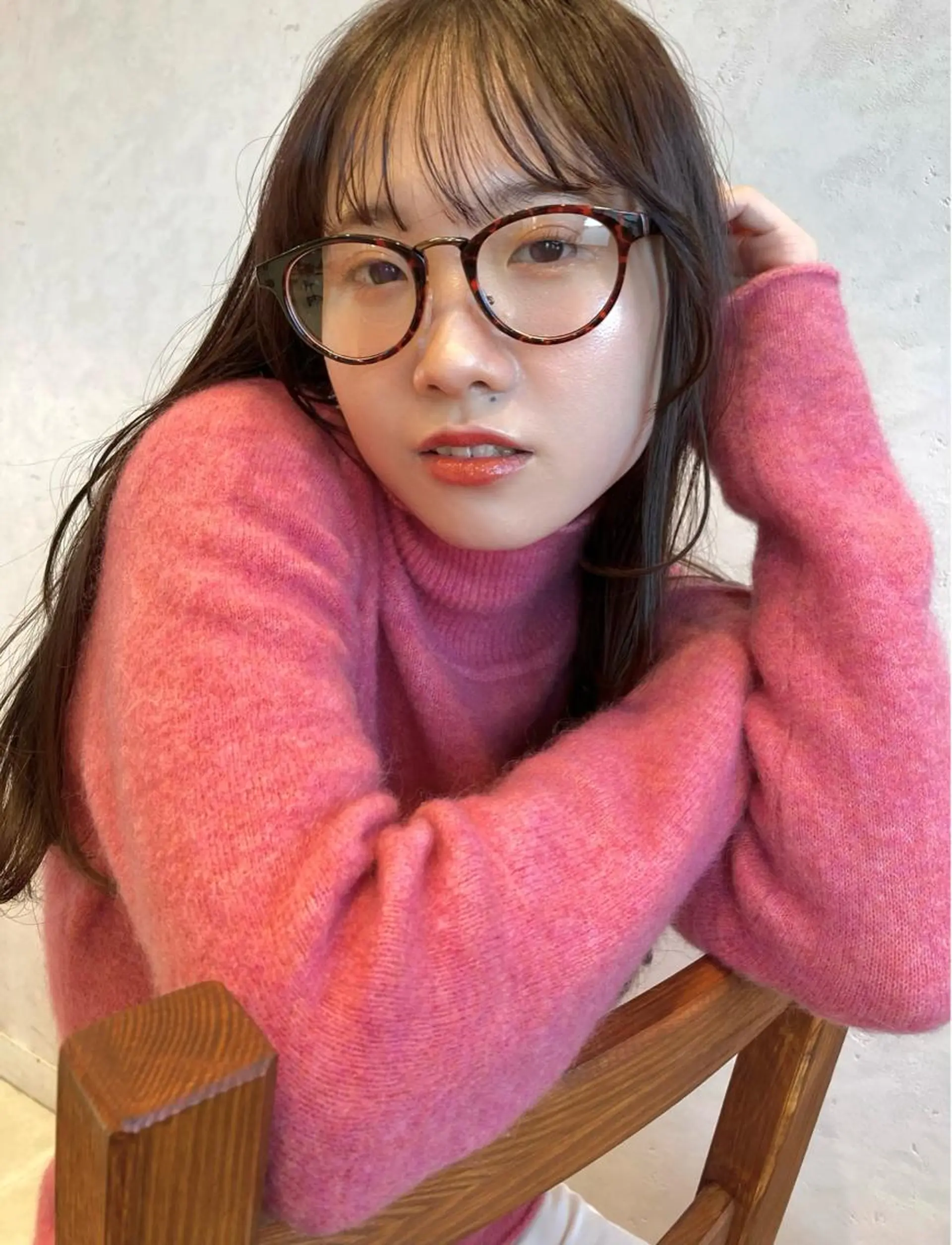 ロング カラー nono/パーマ /顔まわりカット🐈のヘアスタイル