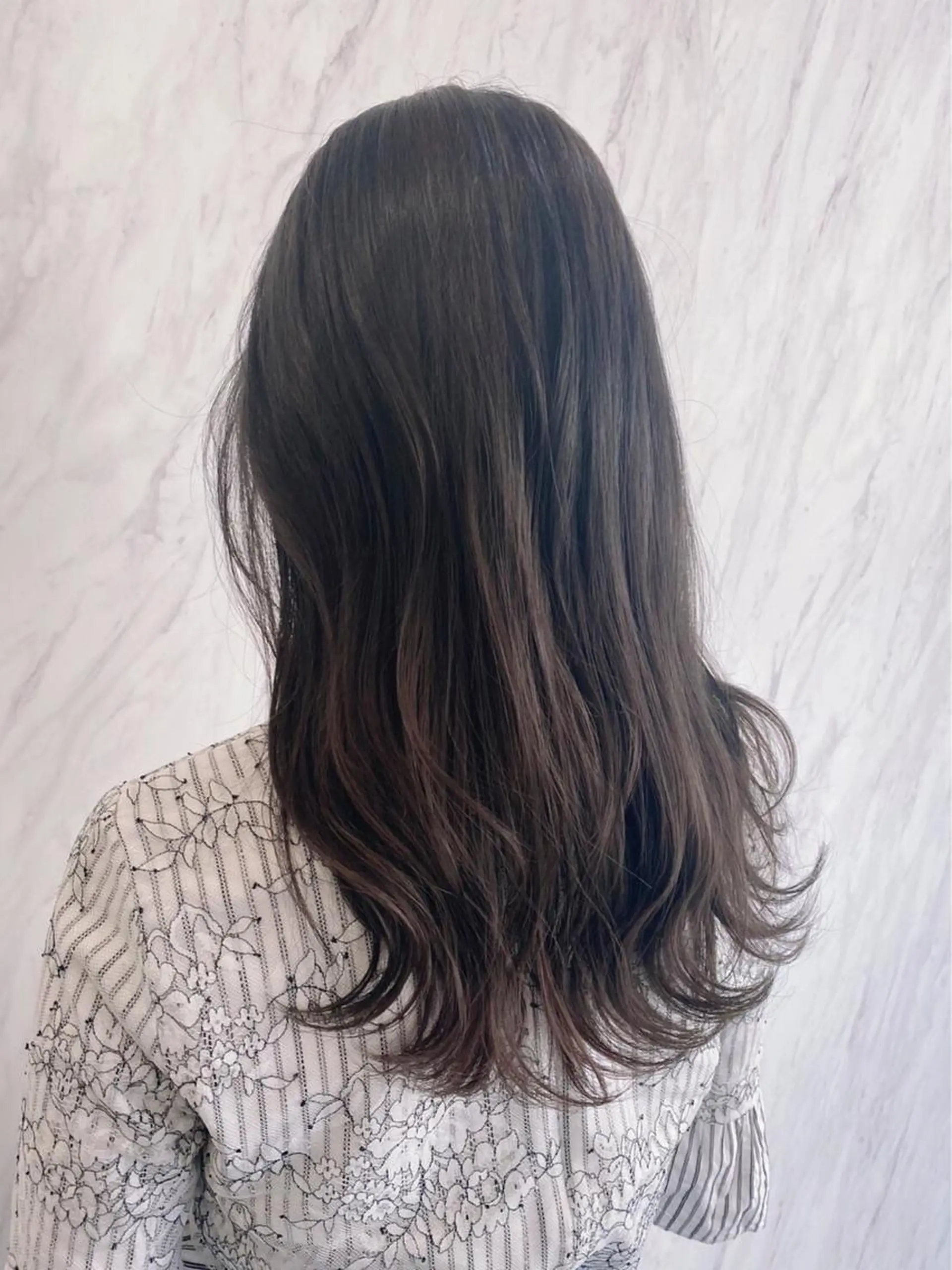 ロング 髪質改善 縮毛矯正 トリートメント カット ヘアカラー roygbiv ✨髪質改善✨美髪✨のヘアスタイル