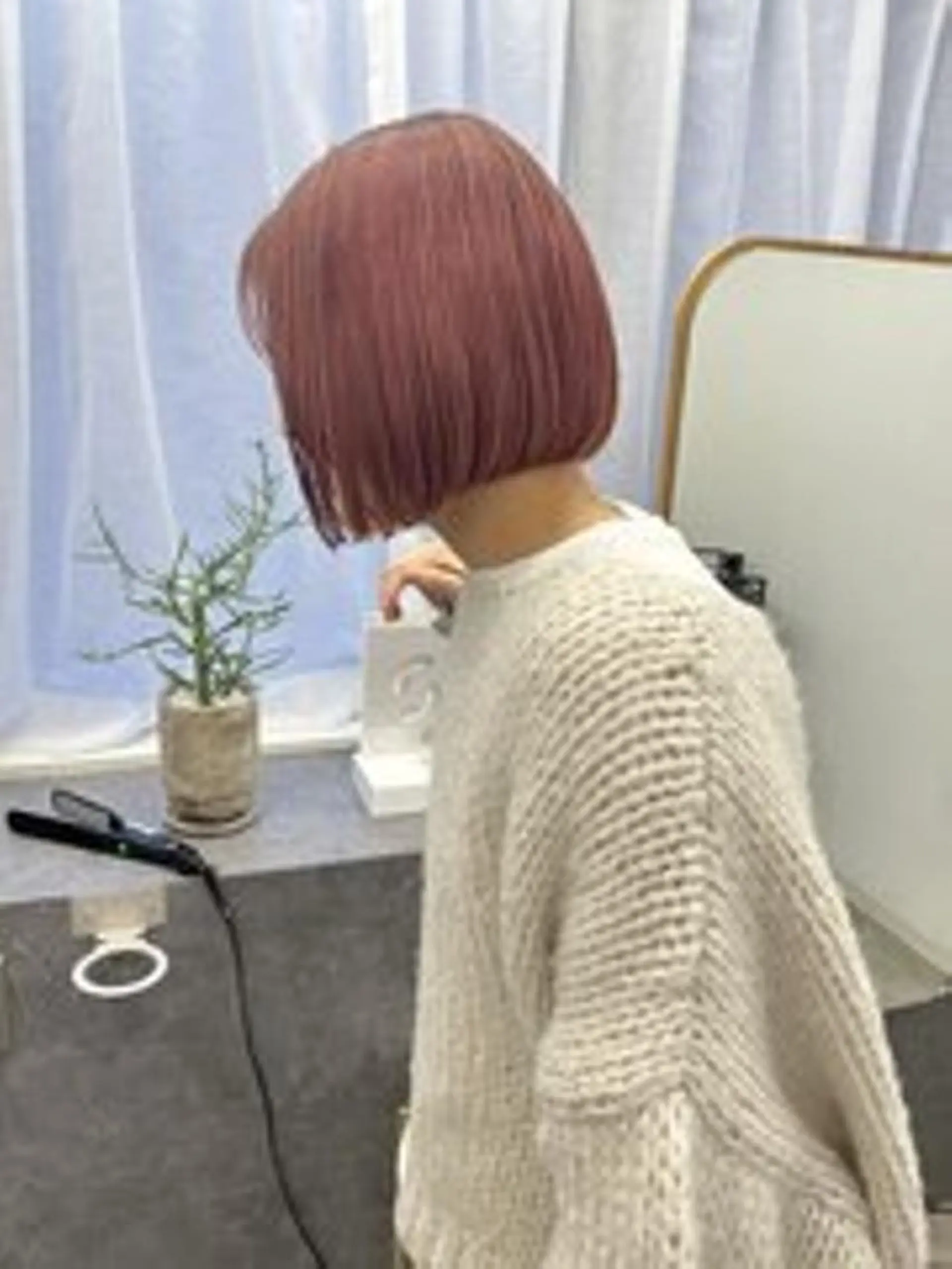 ショート カット ヘアカラー nelke/レイヤー 立川/ブリーチのヘアスタイル