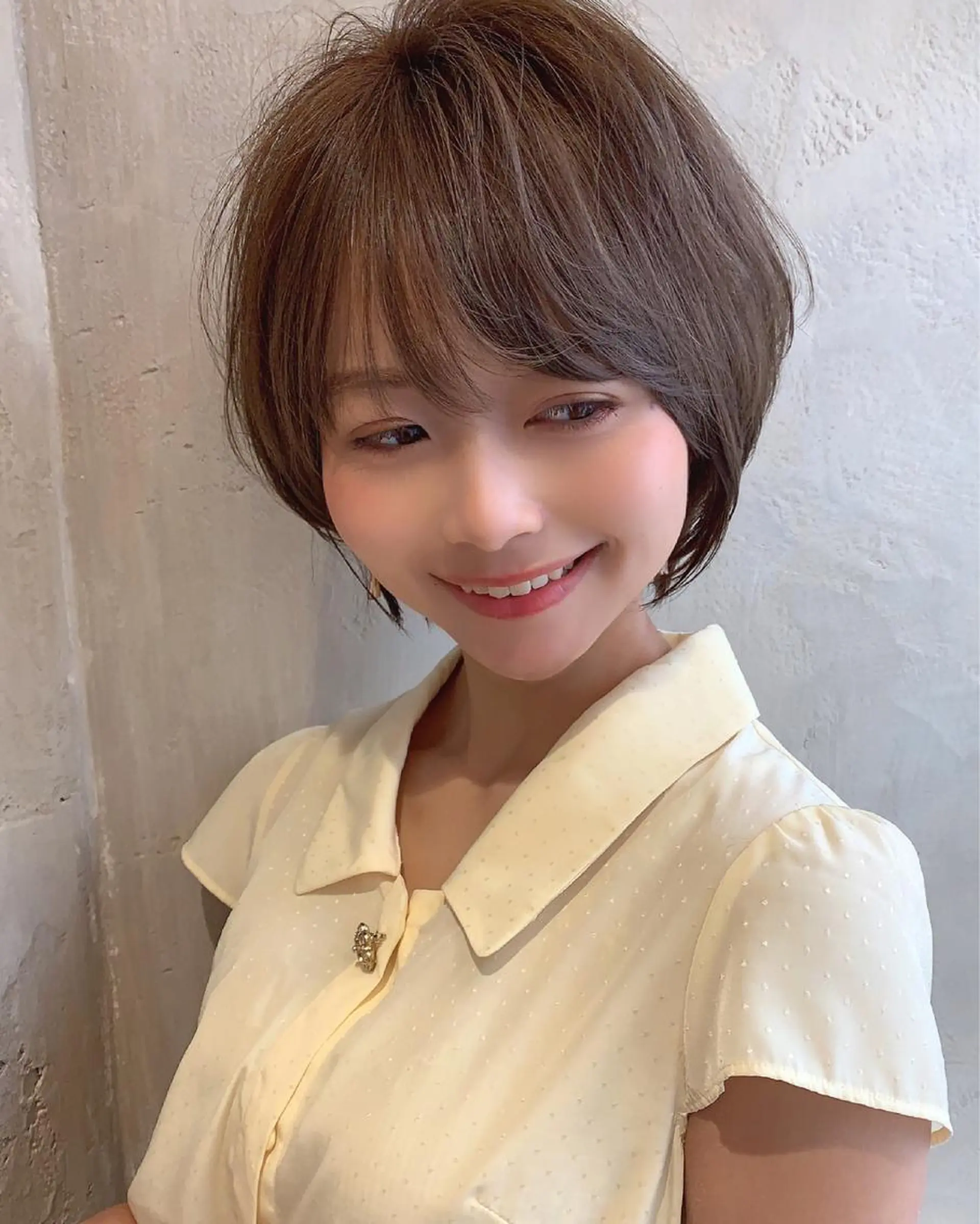 ショート ショートヘア 小顔カット カット ヘアカラー トリートメント ショート、ボブの神✨ 峯朋也✂︎✨のヘアスタイル