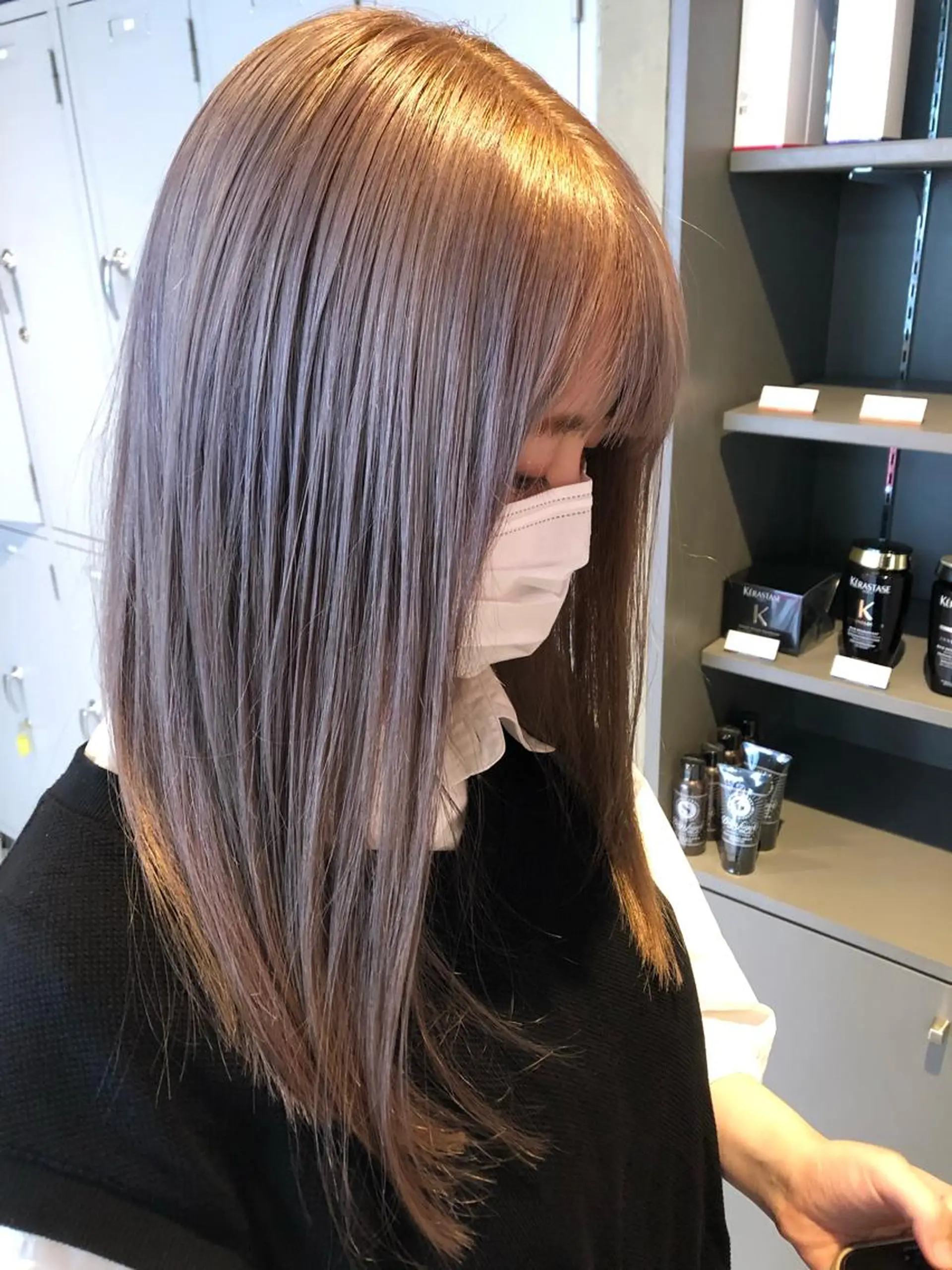 ロング 大友 正晴のヘアスタイル