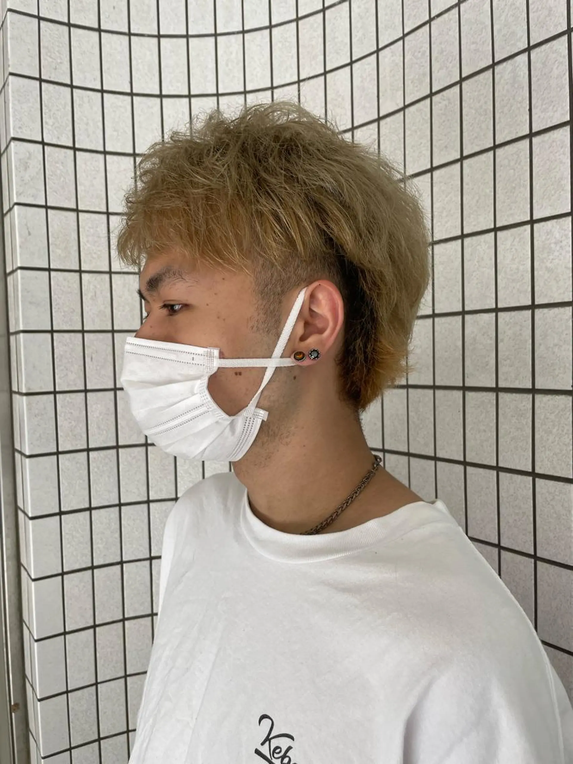 カラー メンズ 髙田 聖弥のヘアスタイル