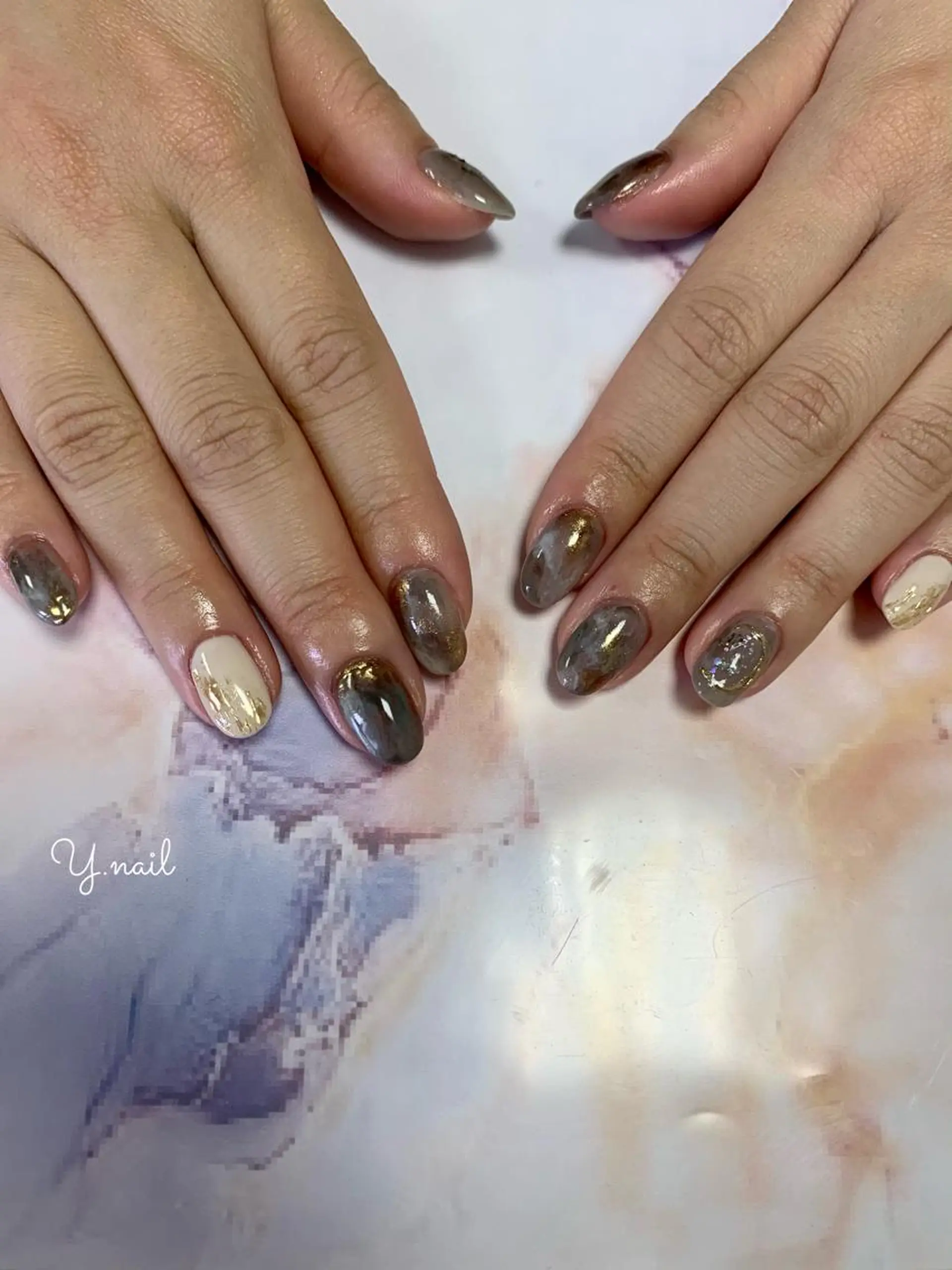 ネイル ニュアンスネイル Feliz 楽しいネイルサロンのネイルデザイン