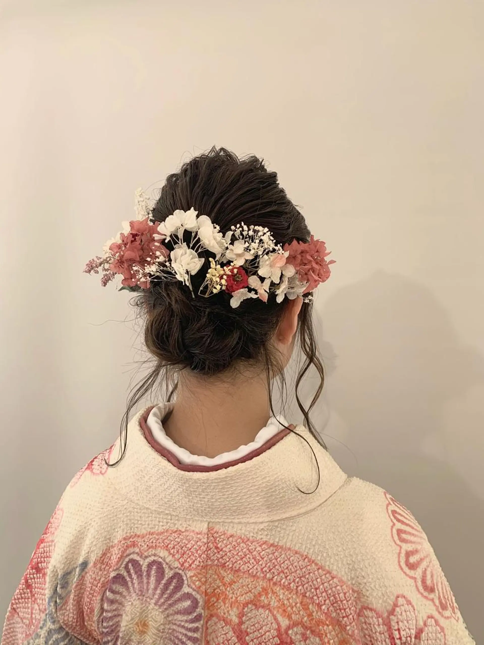 セミロング カラー パーマ ヘアアレンジ 加藤 綾華のヘアスタイル