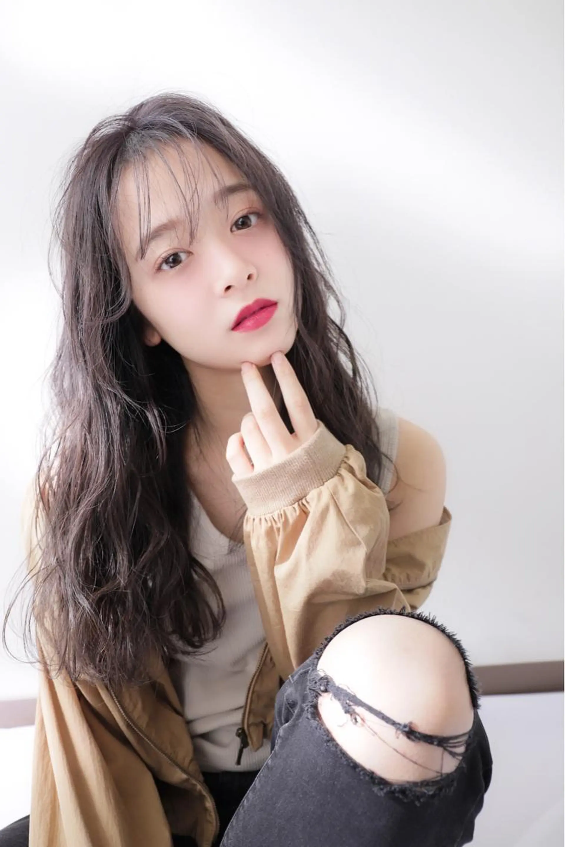 ロング カラー カット トリートメント 坂井田 浩樹のヘアスタイル