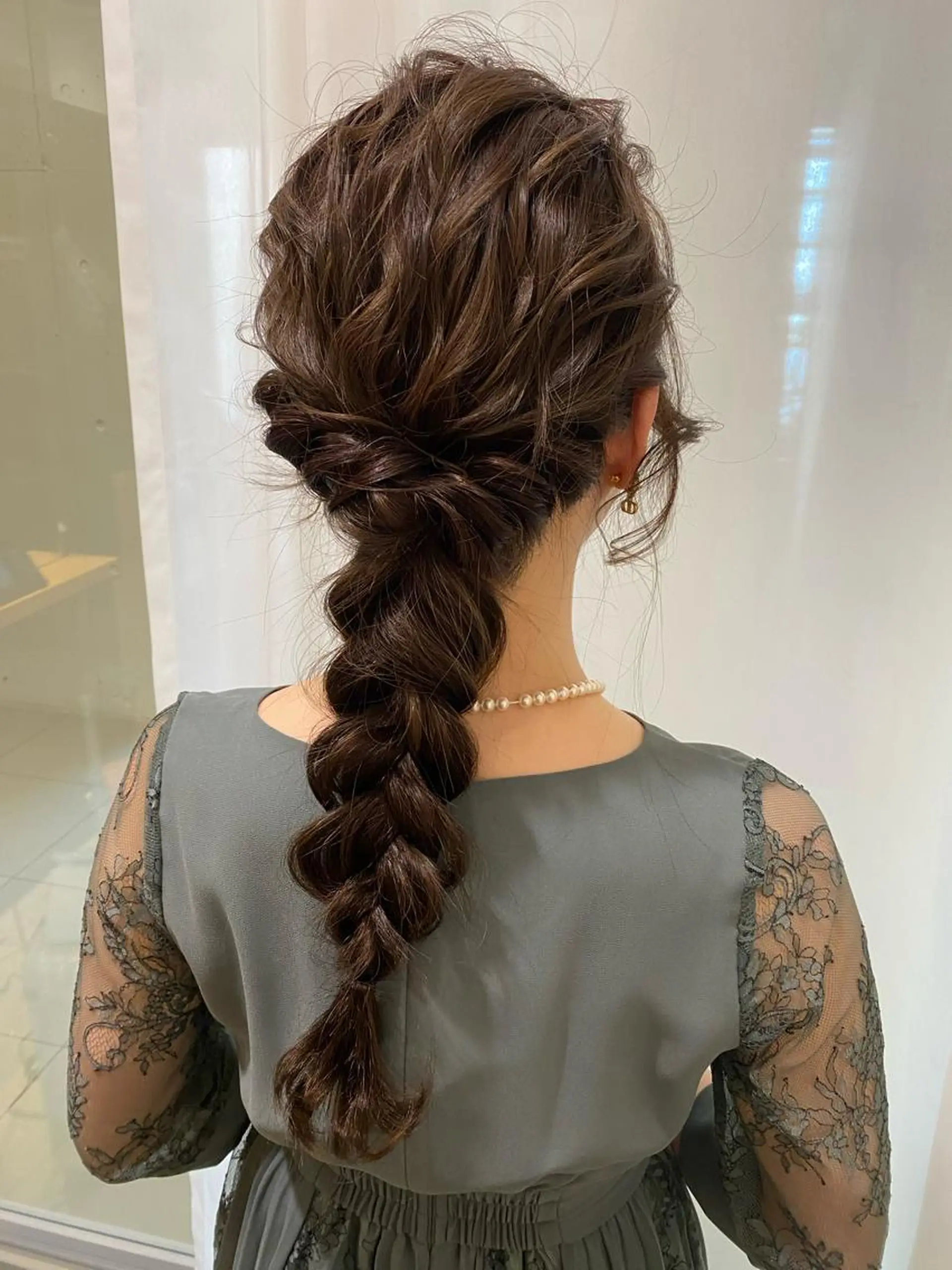 ロング ヘアアレンジ ヘアセット 田中 アキオのヘアスタイル