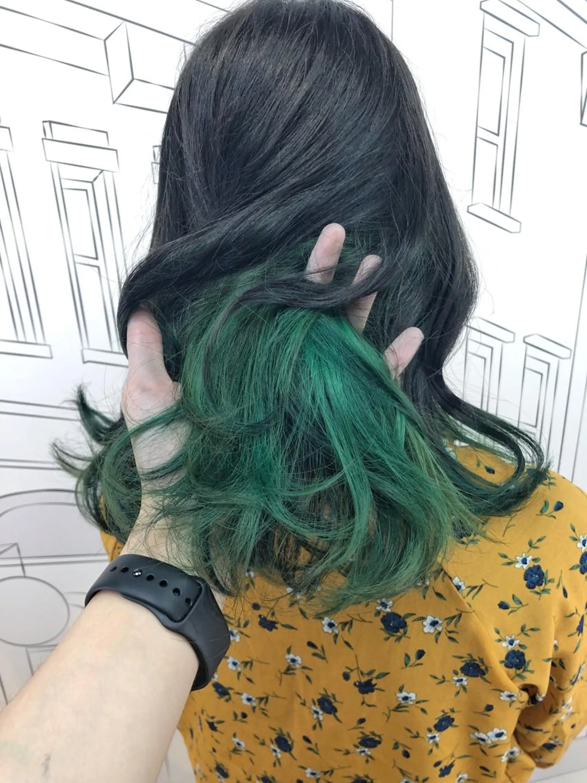 ミディアム カラー グラデーションカラー レイヤー⭐️カラー ⭐️平川雅史のヘアスタイル