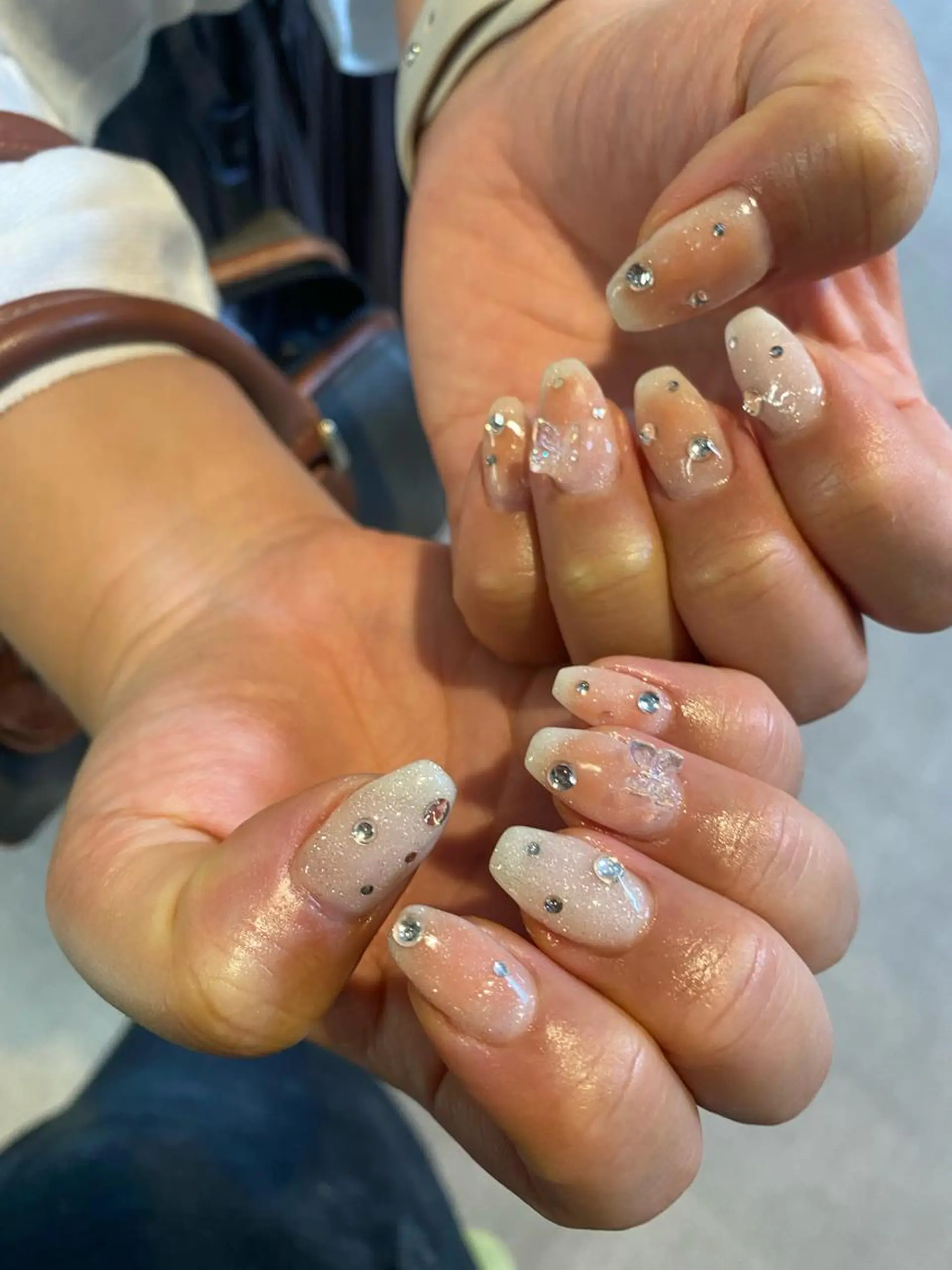 ネイル チークネイル キラキラネイル ハンドネイル ★Rinail... .のネイルデザイン