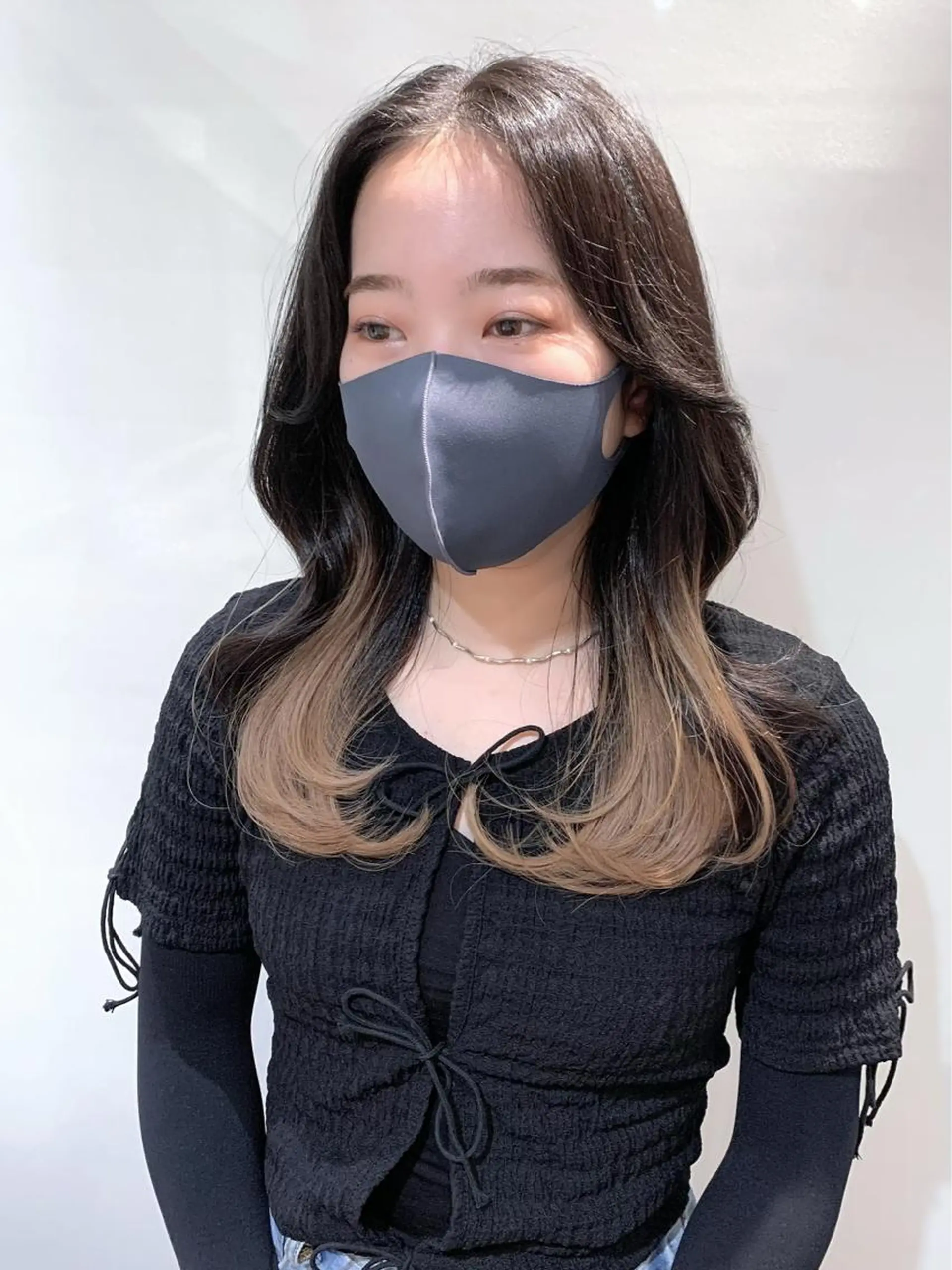 ミディアム カラー ヘアアレンジ 柔らか垢抜けｶﾗｰと ｶｯﾄ🫧ASUKAのヘアスタイル