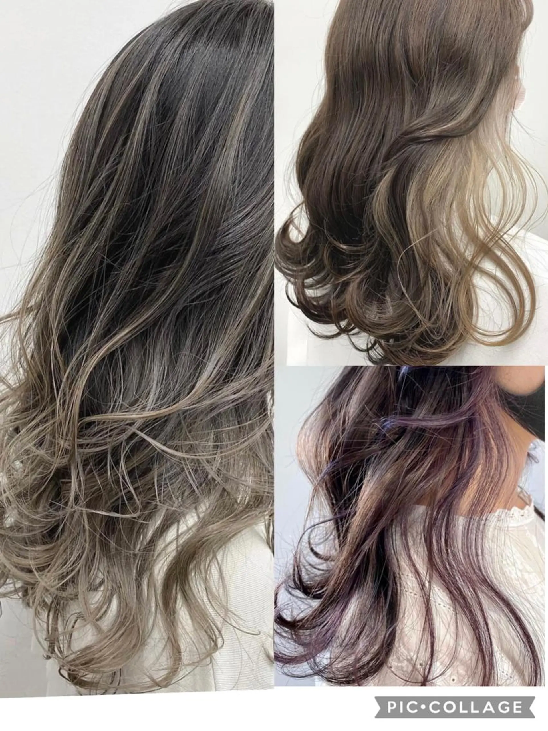ミディアム ヘアアレンジ パーマ カラー バレイヤージュ イヤリングカラー グラデーションカラー ハイライトカラー インナーカラー 一人一人の輝きを 心を込めてのヘアスタイル