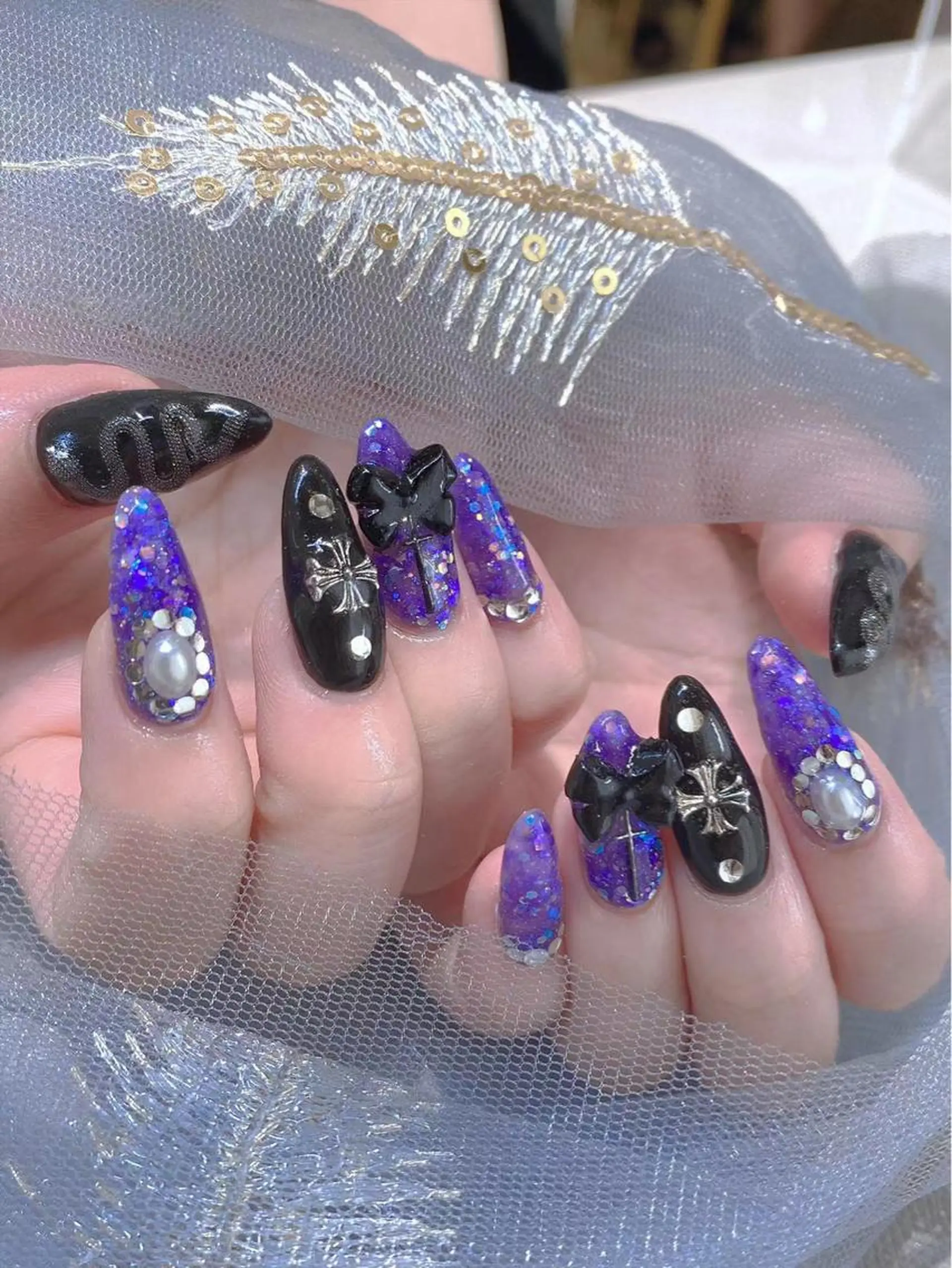 ネイル 長さだし専門店 M2　rikaのネイルデザイン