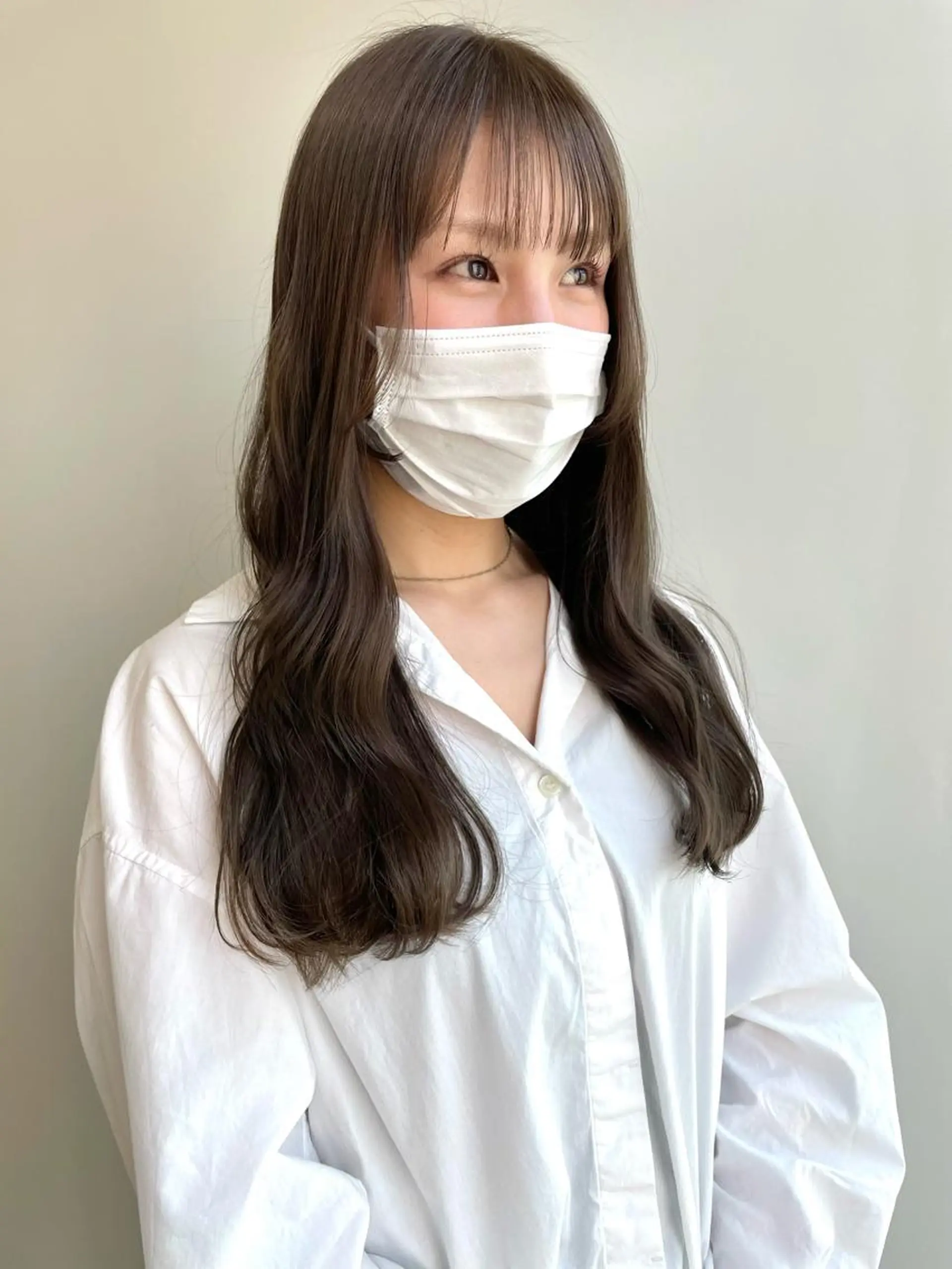 ロング カラー 山口 莉奈のヘアスタイル