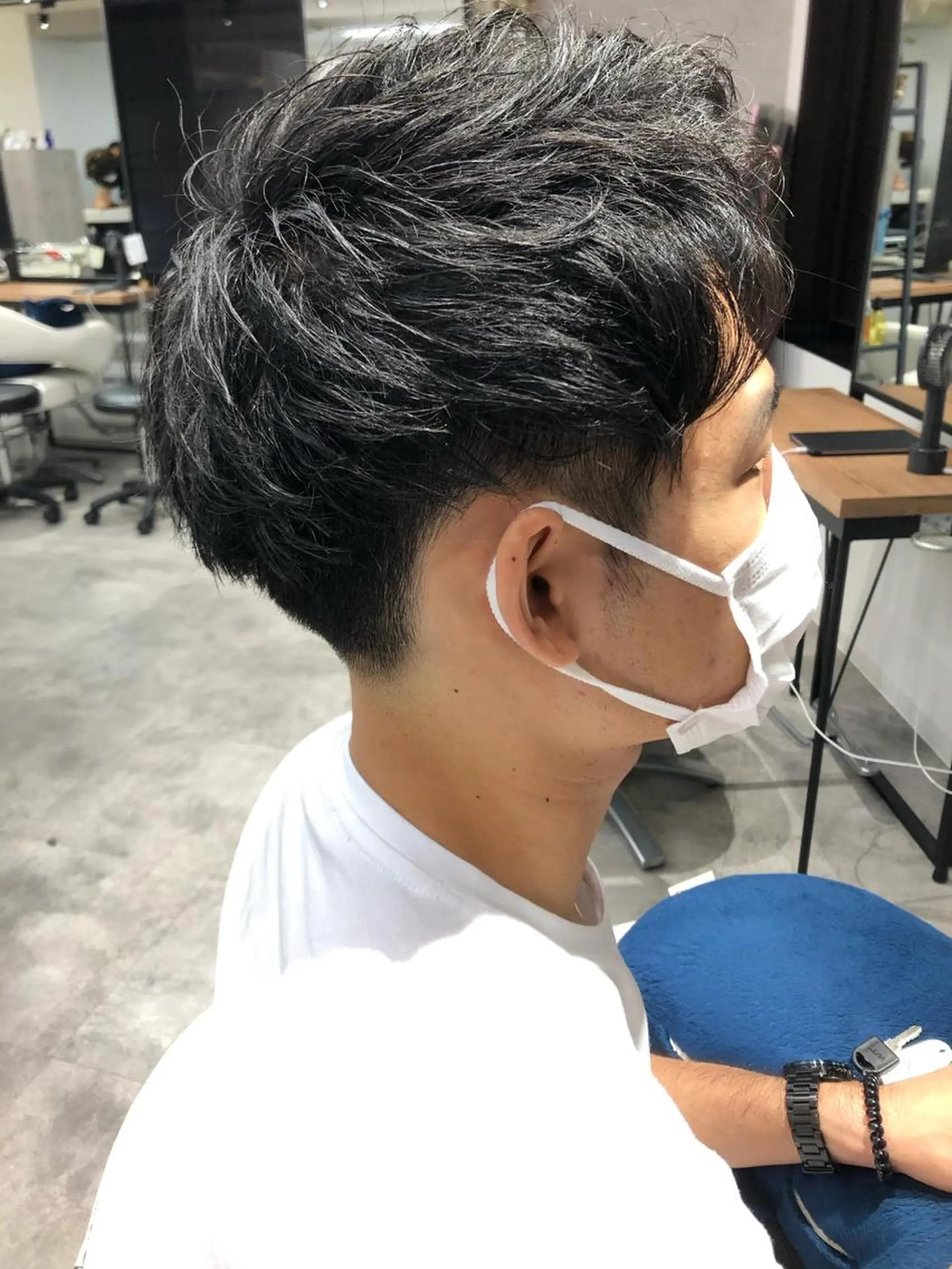 メンズ ツーブロック カット Noyヨシモト ヒロトのヘアスタイル