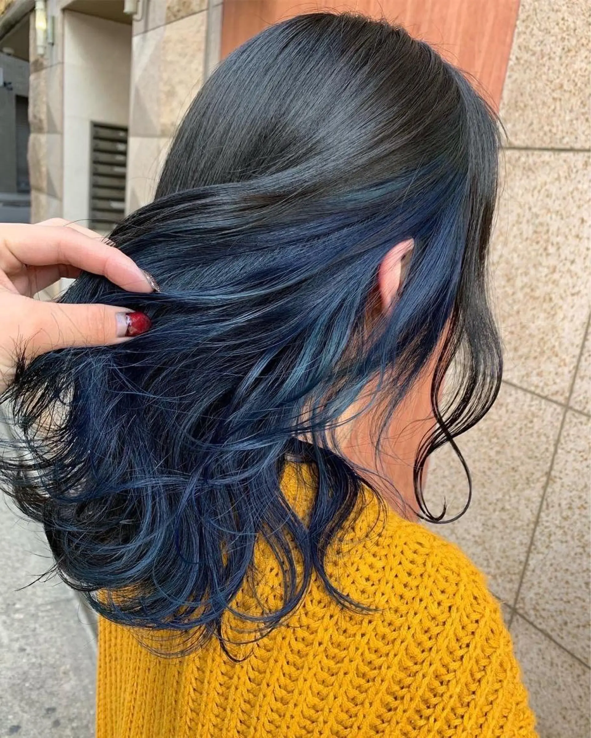 セミロング カラー ヘアカラー トリートメント miki 🦎のヘアスタイル