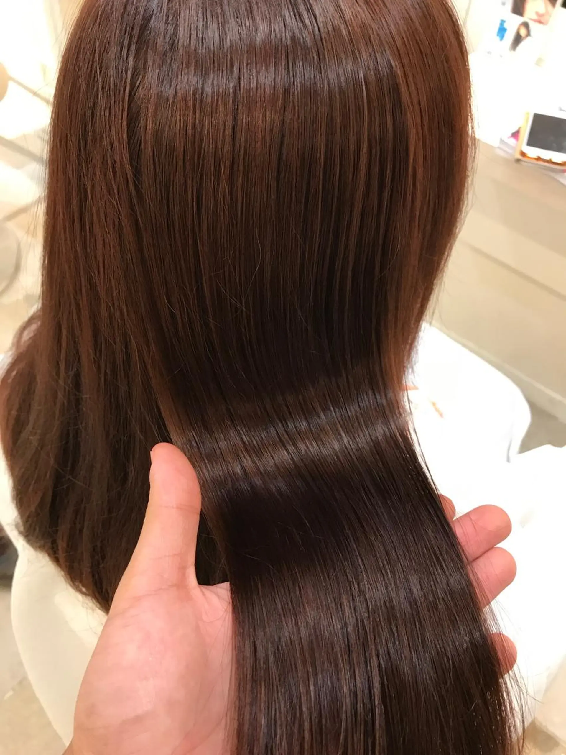 パーマ 東梅田エリアカラー ヘアセットNo. 1のヘアスタイル