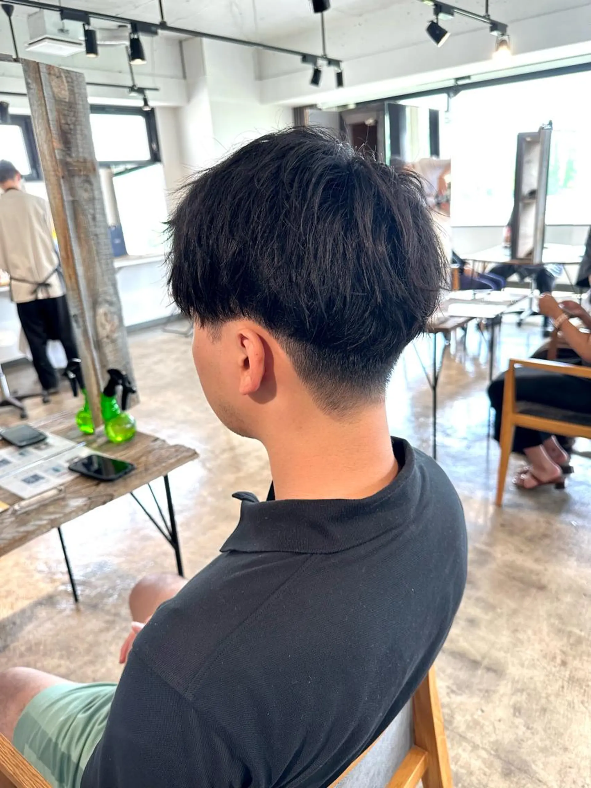 メンズ マッシュ メンズパーマ メンズツイストパーマ 波巻きパーマ ツイストパーマ カット 骨格補正施術/メンズ 専門美容師/YUYAのヘアスタイル